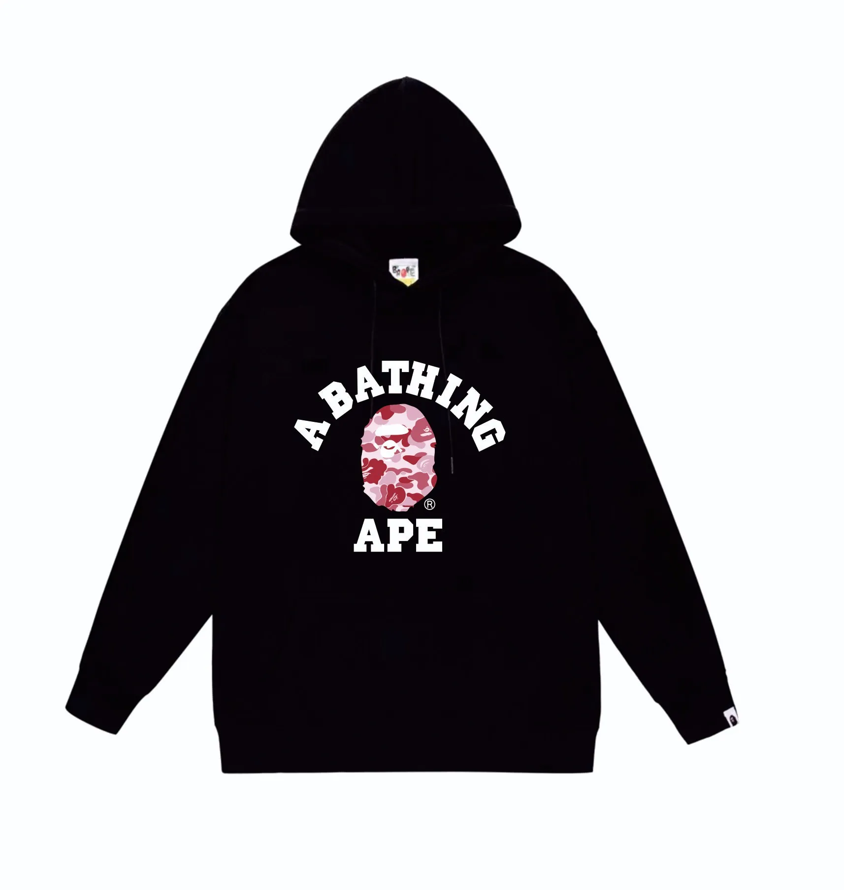 P160 model number SC866# terry 80 plus velvet 90 (top version) BAPE ape head classic letter camouflage printed hooded sweatshirt. Made of 380 grams of large terry (drop shoulder large version) fabric. The texture is soft and does not pill. Imported environmentally friendly printing glue. The pattern is bright and three-dimensional. Quality 💥Same style for men and women. The upper body is trendy. Colors: black and blue, white and blue, gray and blue, black and pink, white and gray, black and green, white and green, gray and green. Size: S M L XL XXL