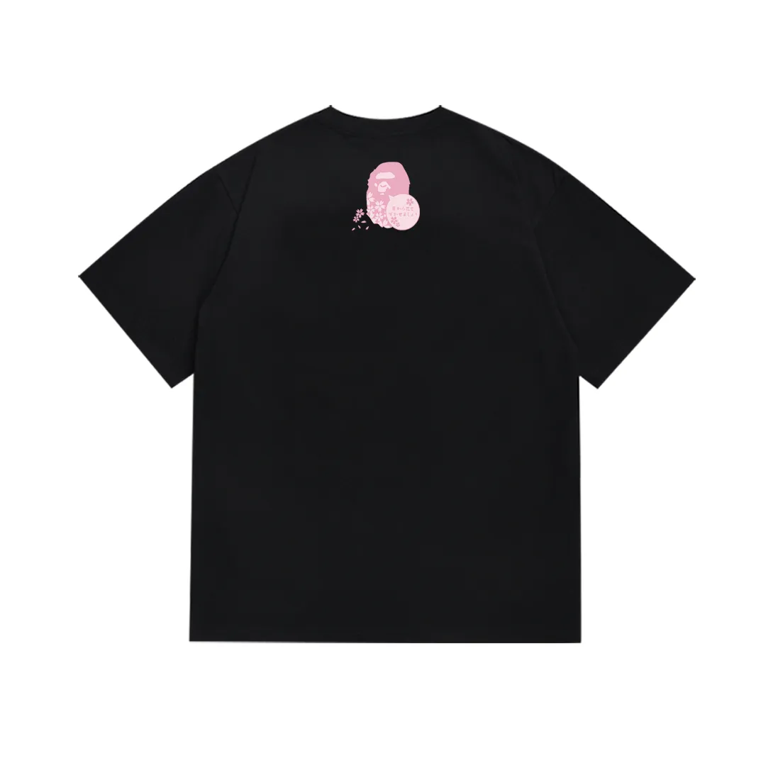 P110 SC039# (top version) BAPE Sakura Tree Second Generation Limited 2022SS printed short-sleeved T-shirt Made of 260 grams of high-quality high-weave pure cotton fabric, double yarn combed, soft texture and no pilling Imported environmentally friendly printing glue, bright and three-dimensional pattern, quality 💥Same style for men and women, the upper body is fashionable Color: black and white Size: S M L XL XXL