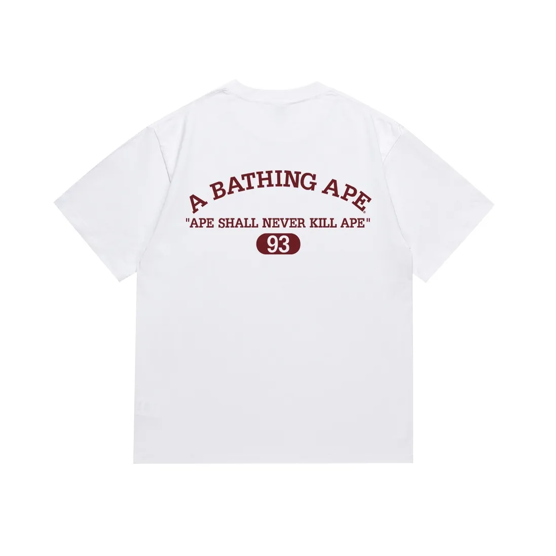 SC076#p110💰 (Top version) BAPE ape head contrast letter printed short-sleeved T-shirt Made of 260 grams of high-quality high-weave pure cotton fabric, double yarn combed, soft texture without pilling, imported environmentally friendly printing glue, bright and three-dimensional pattern, quality 💥Same style for men and women, the upper body is fashionable Color: black white Size: S M L XL XXL