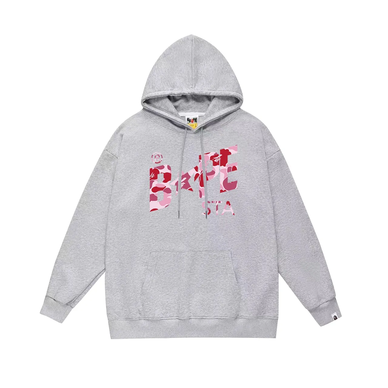 Model No. SC716# Terry p160 plus velvet 180💰 (top version) BAPE camouflage star letter printed hooded sweatshirt Made of 380g large terry (drop shoulder large version) fabric, soft and non-pilling, imported environmentally friendly printing glue, bright and three-dimensional pattern, quality 💥Same style for men and women, the upper body is fashionable Color: black red white red gray red Size: S M L XL XXL