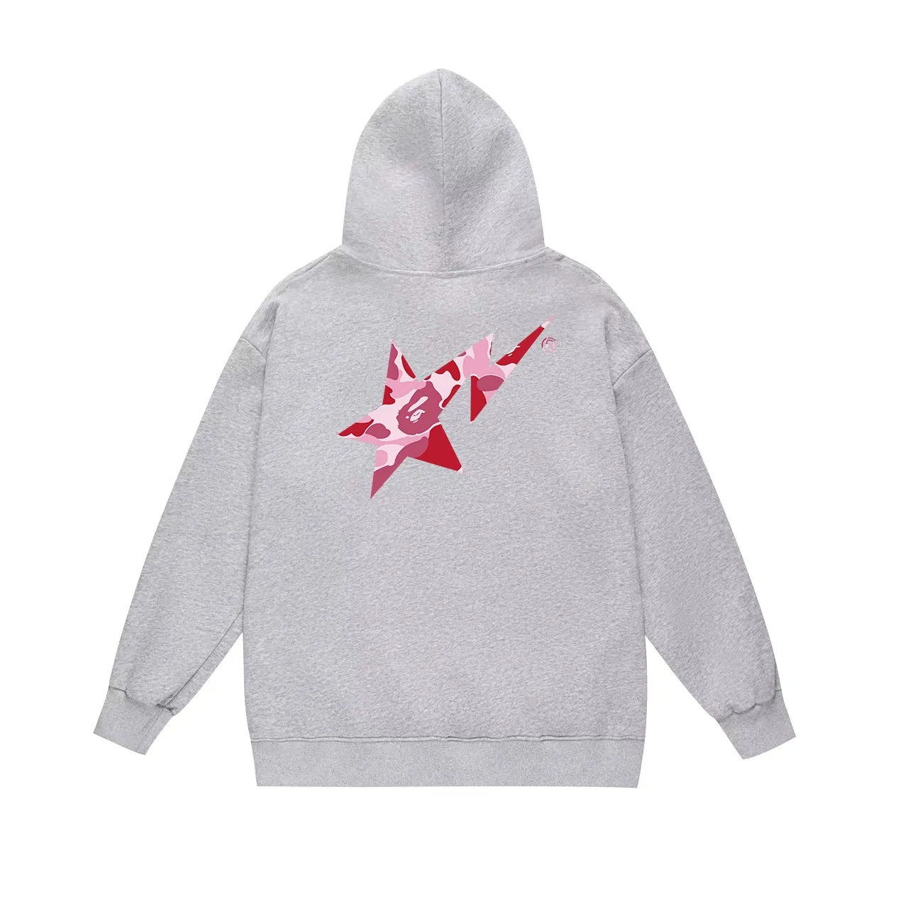 Model No. SC716# Terry p160 plus velvet 180💰 (top version) BAPE camouflage star letter printed hooded sweatshirt Made of 380g large terry (drop shoulder large version) fabric, soft and non-pilling, imported environmentally friendly printing glue, bright and three-dimensional pattern, quality 💥Same style for men and women, the upper body is fashionable Color: black red white red gray red Size: S M L XL XXL