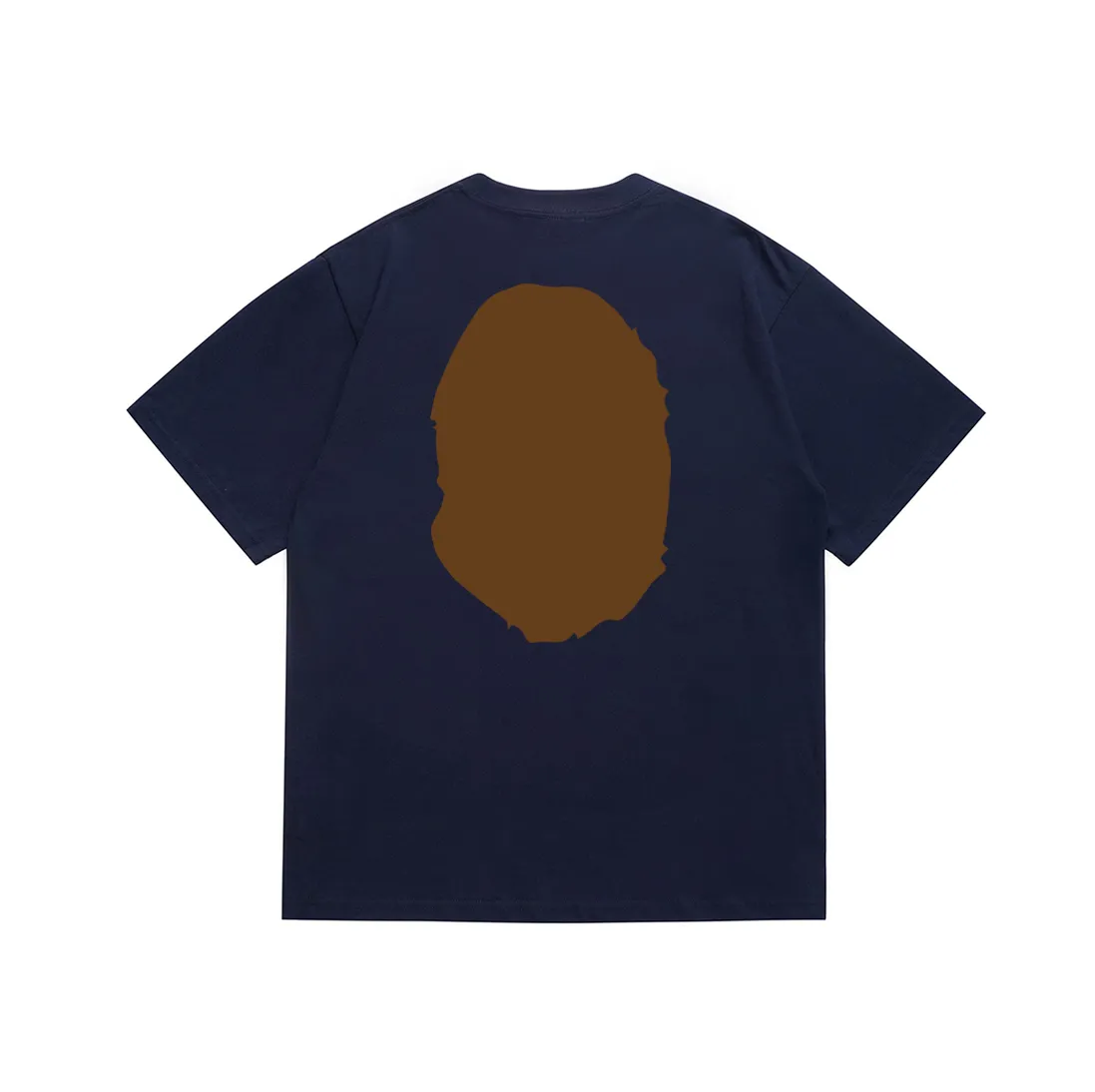SC175#p110💰 (Top version) BAPE classic front and back great ape head printed short-sleeved T-shirt Made of 260 grams of high-quality high-weave pure cotton fabric, double yarn combed, soft texture without pilling, imported environmentally friendly printing glue, bright and three-dimensional pattern, quality 💥unisex style, the upper body is trendy Color: black, white, apricot, green, red, purple, pink, dark gray, coffee, fluorescent green, floral gray, grass green, raspberry Burgundy Lake Blue Sky Blue Khaki Navy Blue Klein Blue Dragon Fruit Color Size: S M L XL XXL