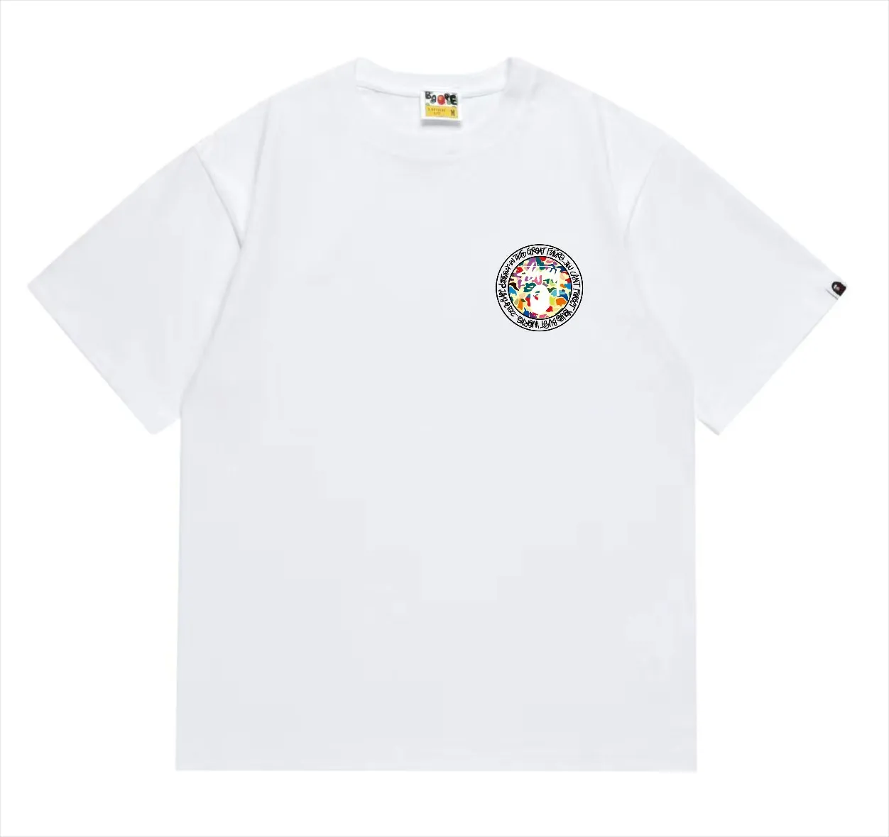 SC217#p110💰 (Top version) BAPE×Stussy co-branded Stussy letter ape print T-shirt Made of 260 grams of high-quality high-weave pure cotton fabric, double yarn combed, soft texture and no pilling Imported environmentally friendly printing glue, bright and three-dimensional pattern, quality 💥Same style for men and women, the upper body is fashionable Color: black and white print, gray and white print, pink and white print, red and white print, white and black print, gray and black print, red and black print Pink and black print Size: S M L XL XXL