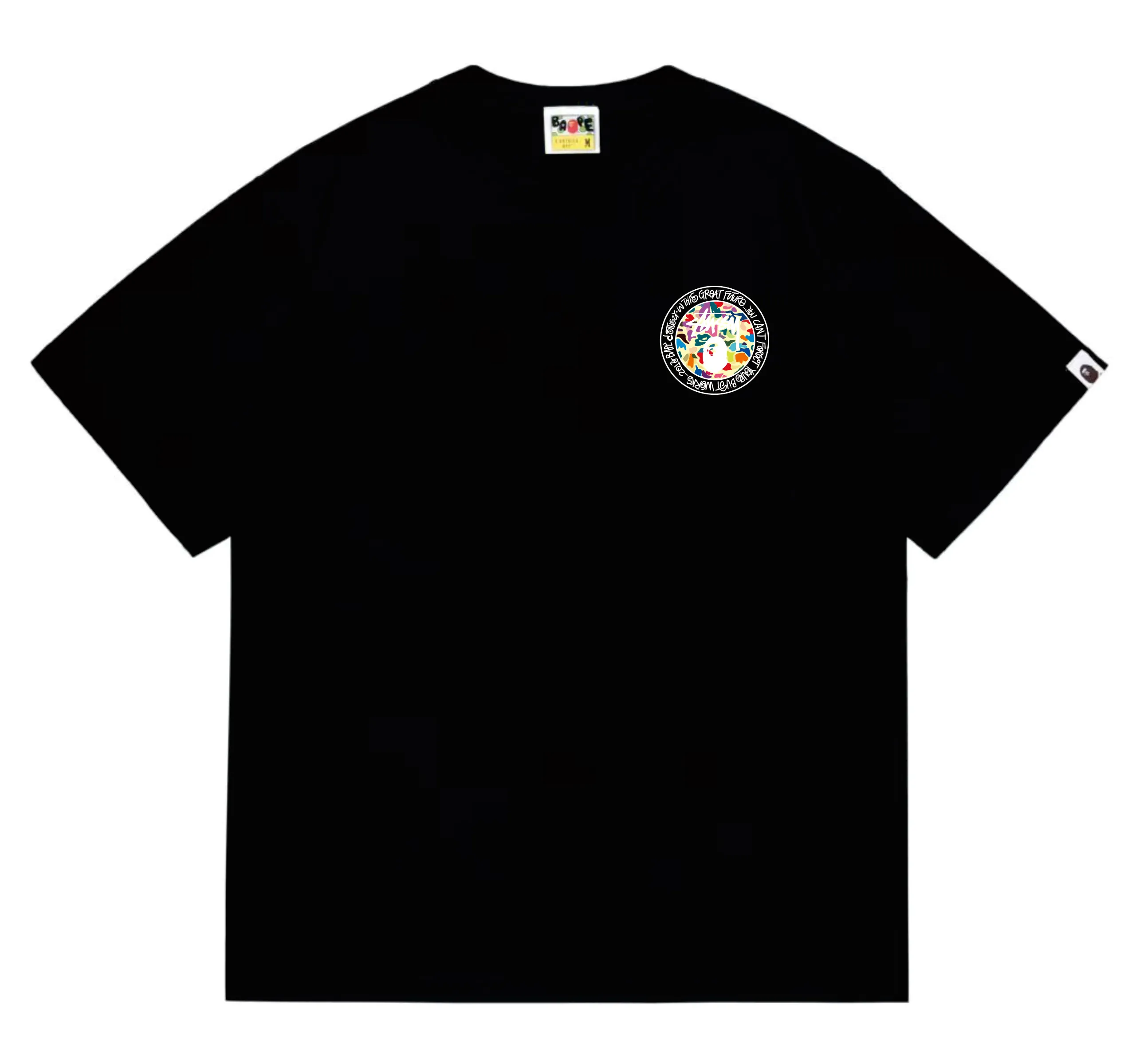 SC217#p110💰 (Top version) BAPE×Stussy co-branded Stussy letter ape print T-shirt Made of 260 grams of high-quality high-weave pure cotton fabric, double yarn combed, soft texture and no pilling Imported environmentally friendly printing glue, bright and three-dimensional pattern, quality 💥Same style for men and women, the upper body is fashionable Color: black and white print, gray and white print, pink and white print, red and white print, white and black print, gray and black print, red and black print Pink and black print Size: S M L XL XXL