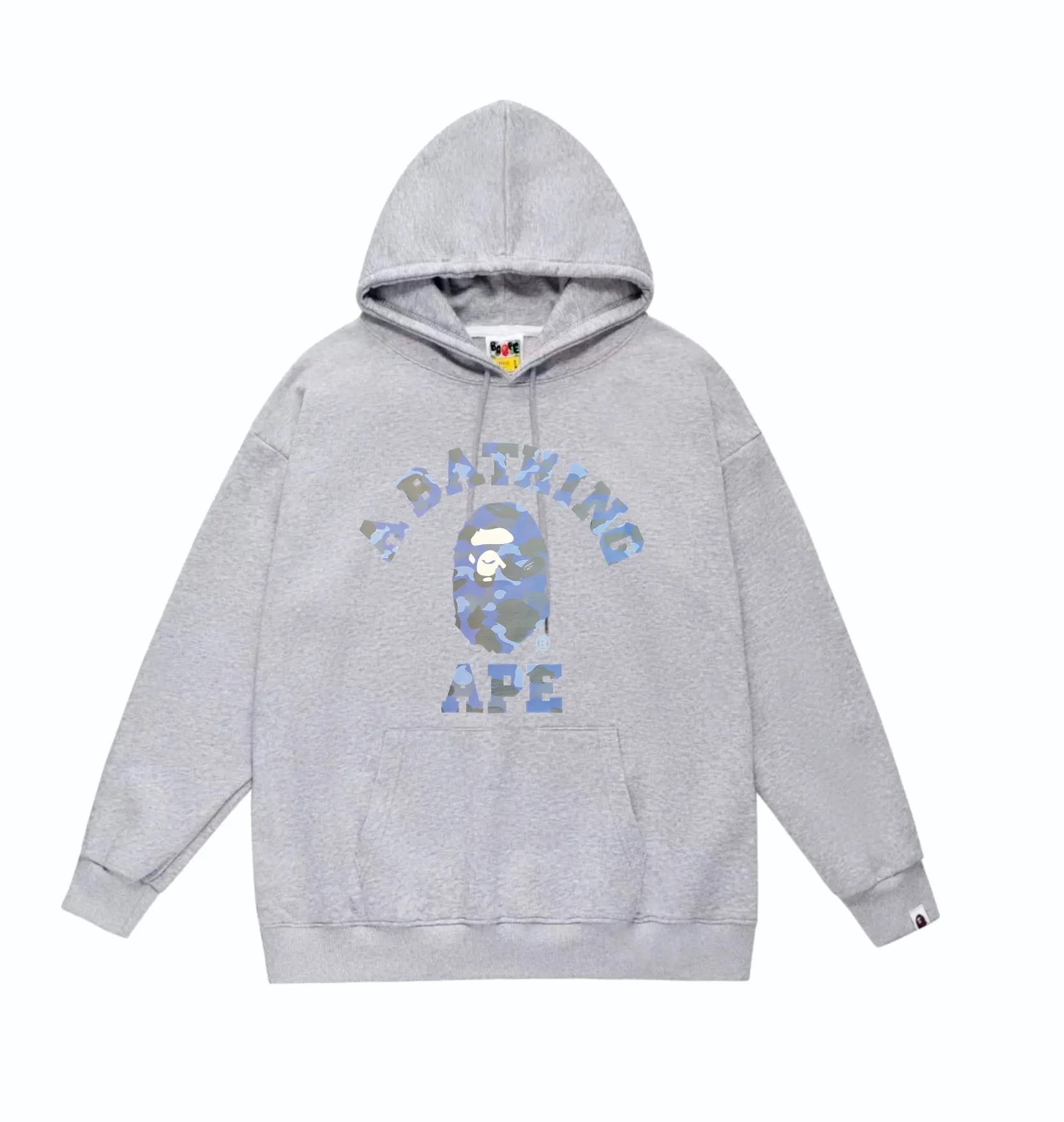 P160 model number SC849# terry 80 plus velvet 90 (top version) BAPE camouflage ape head letter print pattern hooded sweatshirt. Made of 380g large terry (drop shoulder large version) fabric, soft texture and no pilling. Imported environmentally friendly printing glue. Bright and three-dimensional pattern. Quality 💥Same style for men and women. The upper body is trendy. Color: black camouflage, white camouflage, gray camouflage, black and red, white and red, gray and red, black and blue, white and blue. Gray blue Black purple White purple Gray purple Black and yellow White and yellow Gray and yellow Size: S M L XL XXL