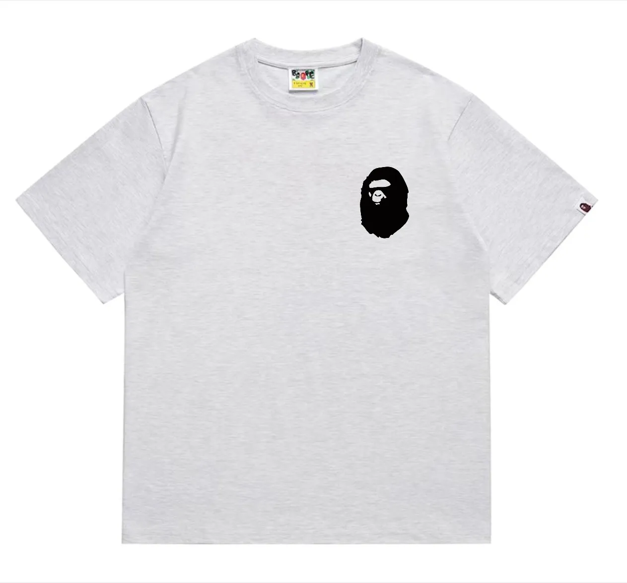 SC215#p110💰 (top version) BAPE×Stussy co-branded Stussy letter ape print T-shirt Made of 260 grams of high-quality high-weave pure cotton fabric, double yarn combed, soft texture without pilling, imported environmentally friendly printing glue, bright and three-dimensional pattern, quality 💥Same style for men and women, the upper body is fashionable Color: black and red print, white and red print, gray and red print, pink print, black and white print, gray and white print, pink and white print Red and white printing White and black printing Gray and black printing Red and black printing Pink and black printing Size: S M L XL XXL