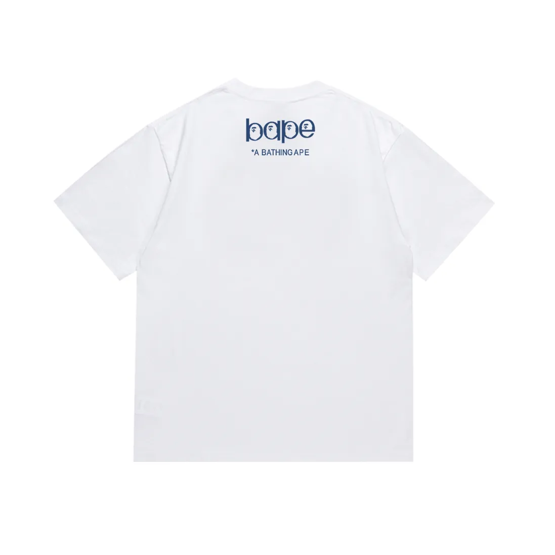 P110 SC059# (top version) BAPE ape head classic letter printed short-sleeved T-shirt. Made of 260 grams of high-quality high-weave pure cotton fabric. Double yarn combed. The texture is soft and non-pilling. Imported environmentally friendly printing glue. The pattern is bright and three-dimensional. Quality 💥Same style for men and women. The upper body is trendy. Color: black and white. Size: S M L XL XXL