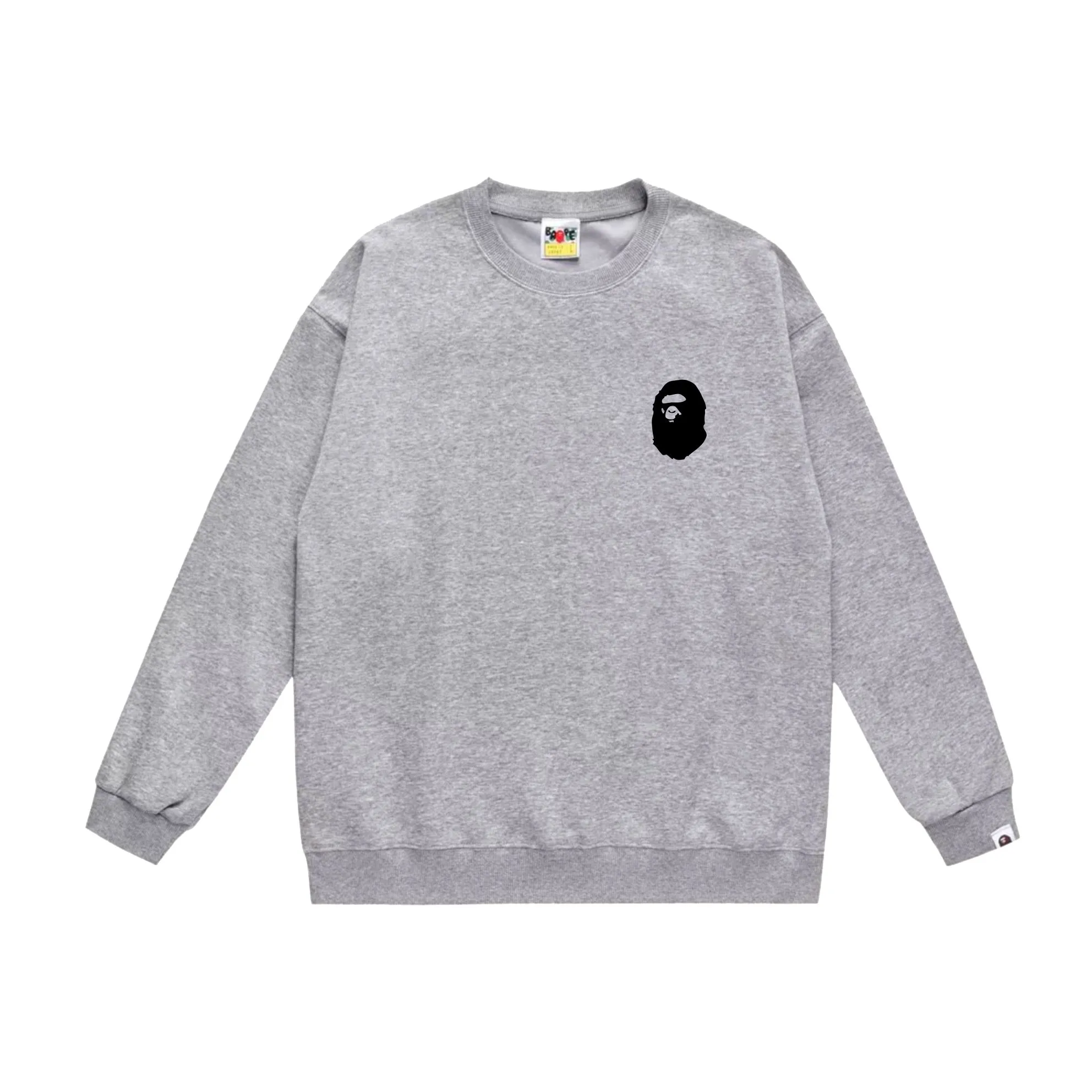 P150 model number SC515# terry 75 plus velvet 80 (top version) BAPE×STUSSY co-branded Stussy letter round neck sweatshirt Made of 350g large terry (drop shoulder large version) fabric, soft and non-pilling texture, imported environmentally friendly printing glue, bright and three-dimensional pattern, quality 💥Same style for men and women, the upper body is fashionable Color: black and white, white and black, gray and black, black and red, white and red, gray and red Size: S M L XL XXL