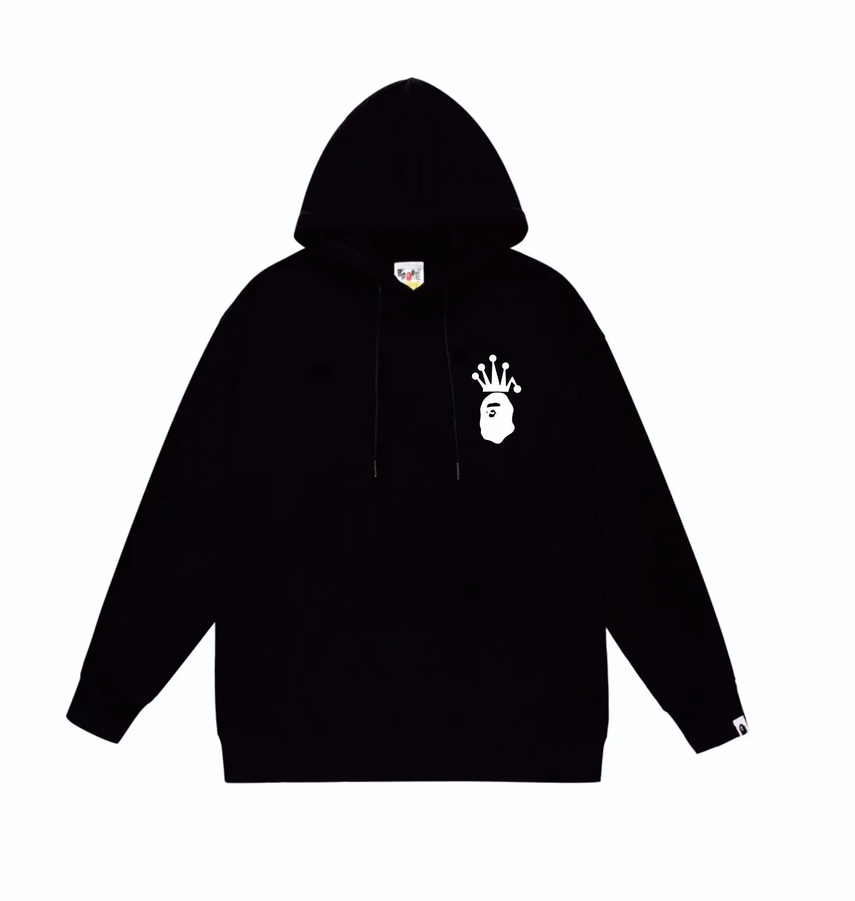 P160 model number SC808# terry 80 plus velvet 90 (top version) BAPE×STUSSY co-branded Stussy letter printed hooded sweatshirt. Made of 380g large terry (drop shoulder large version) fabric, soft texture and no pilling. Imported environmentally friendly printing glue. Bright and three-dimensional pattern. Quality💥Same style for men and women. The upper body is trendy. Color: black and white, white and black, gray and black, black and yellow, white and yellow, gray and yellow, black and red, white and red. Gray red Size: S M L XL XXL