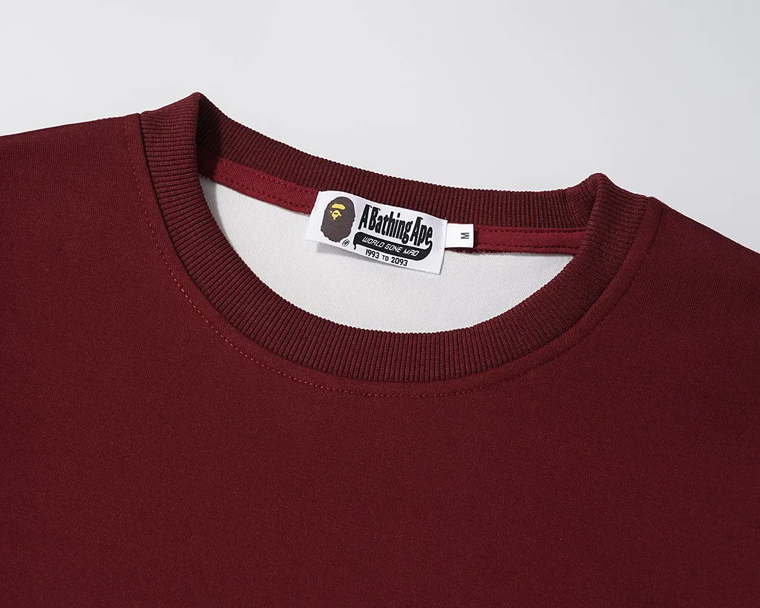 P150 model number: SC-20000# BAPE classic embroidered ape badge color: white black pink bright red apricot olive green yellow sky blue light green purple dark gray dark blue burgundy Klein blue dark green 1.0 white gray 1.5 flower gray coffee color khaki dragon fruit color Size: S M L XL XXL Weight: 330 grams of Chinese cotton composite milk silk