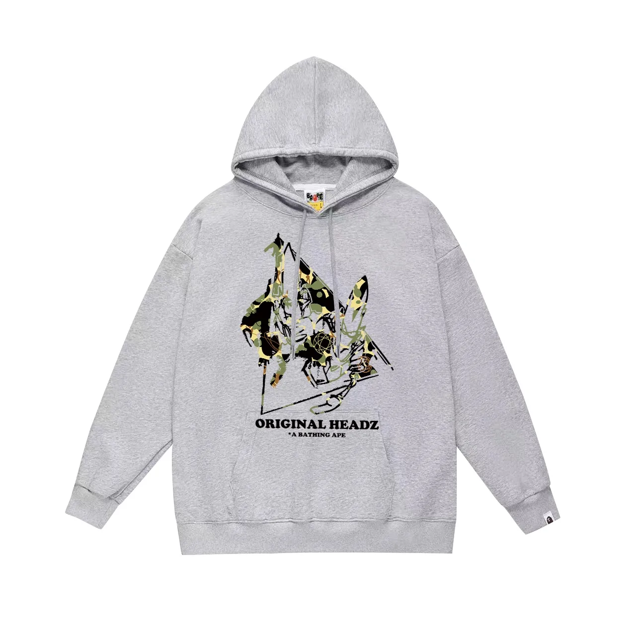 Model No. SC731# Terry p160 plus velvet 180💰 (top version) BAPE✖️UNKLE co-branded Logo printed hooded sweatshirt Made of 380g large terry (drop shoulder large version) fabric, soft texture and no pilling Imported environmentally friendly printing glue The pattern is bright and three-dimensional Quality💥Same style for men and women The upper body is trendy Color: black white gray Size: S M L XL XXL