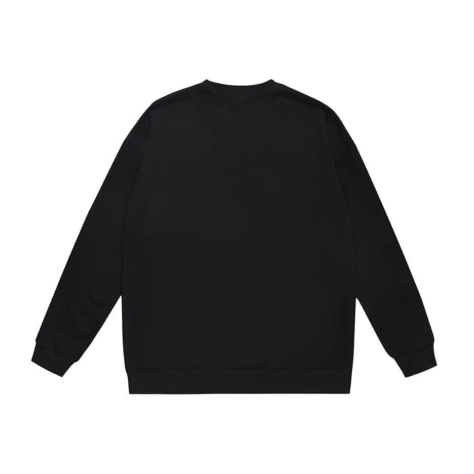 P170 model number SC305# terry 80 plus velvet 85 (top version) BAPE ape head playing card printed round neck sweatshirt. Made of 350g large terry (drop shoulder large version) fabric. The texture is soft and non-pilling. Imported environmentally friendly printing glue. The pattern is bright and three-dimensional. Quality 💥Same style for men and women. The upper body is trendy. Color: black white gray Size: S M L XL XXL