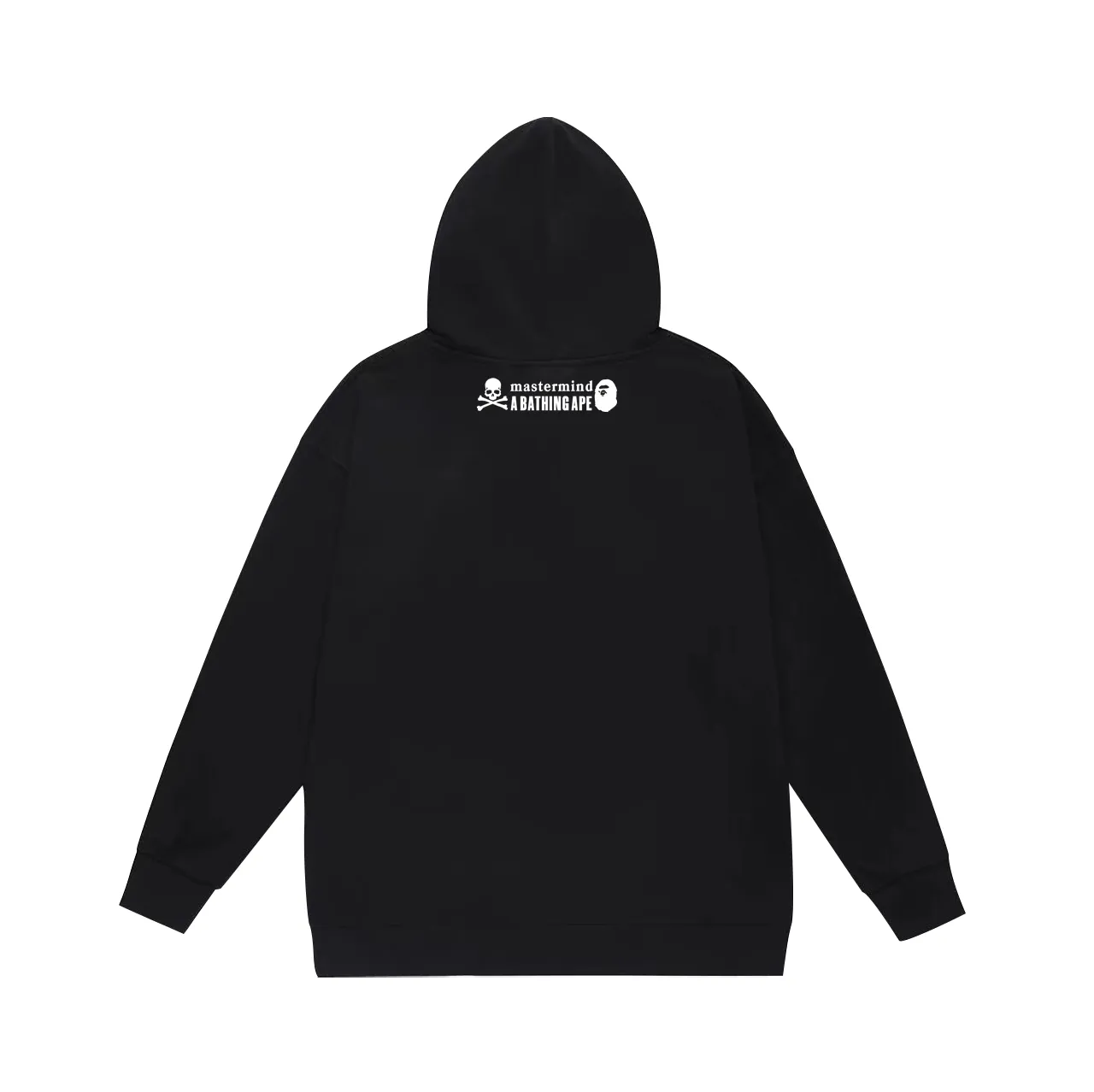 P160 model number SC777# terry 80 plus velvet 90 (top version) BAPE skull ape monkey cartoon animation hooded sweatshirt Made of 380 grams of large terry (drop shoulder large version) fabric, soft texture and no pilling Imported environmentally friendly printing glue The pattern is bright and three-dimensional Quality 💥Same style for men and women The upper body is trendy Color: black white gray Size: S M L XL XXL