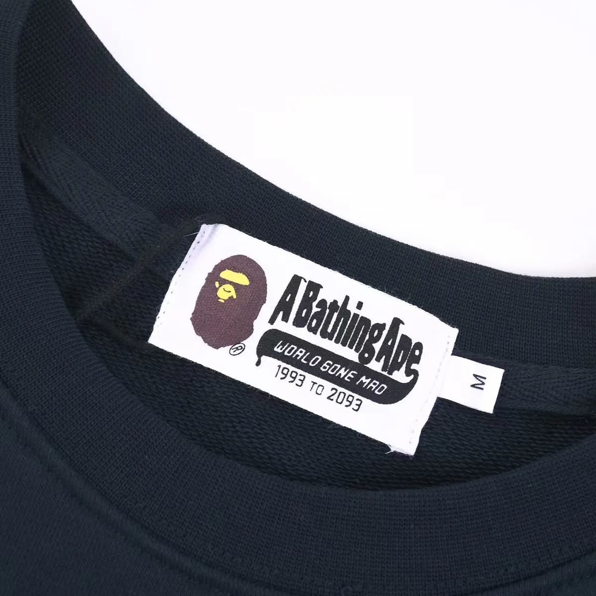 P178 2695#BAPE ape head printed round neck sweatshirt Color: Black Gray Royal Blue Size: M-XXL Fabric: 350g cotton terry Technology: Printing