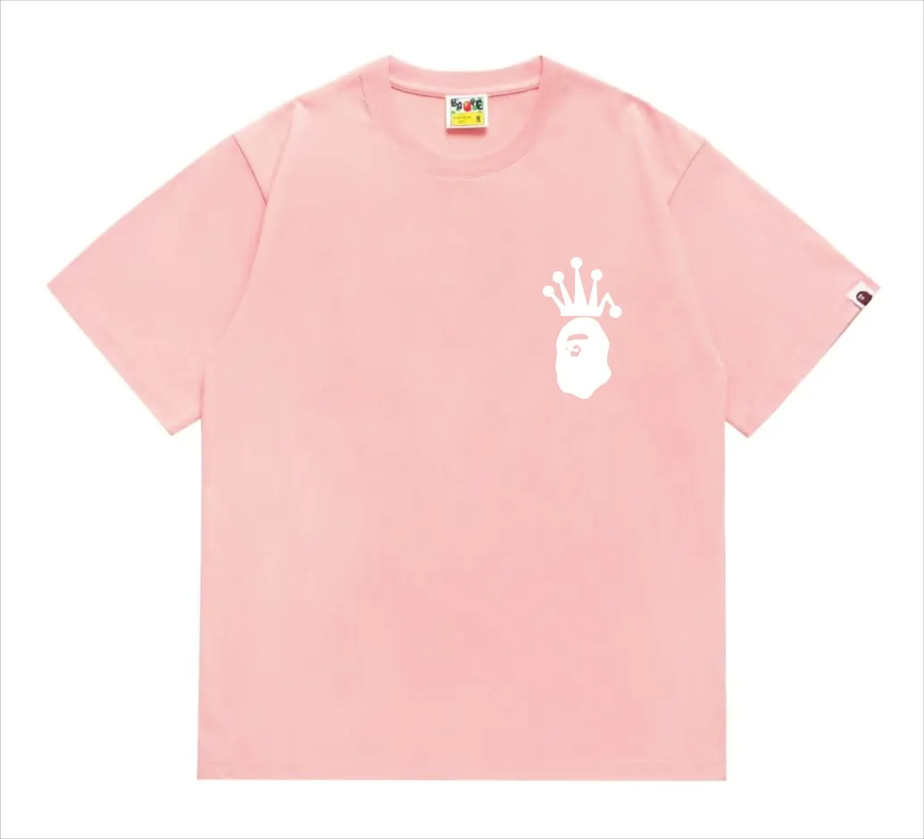 SC208#p110💰 (top version) BAPE×Stussy co-branded Stussy letter ape print T-shirt Made of 260 grams of high-quality high-weave pure cotton fabric, double yarn combed, soft texture and no pilling Imported environmentally friendly printing glue, bright and three-dimensional pattern, quality 💥Same style for men and women, the upper body is fashionable Color: black and yellow, gray and yellow, pink and yellow, red and yellow, white and yellow, black pink, gray powder, pink, red pink, white powder Black and white Gray and white Pink and white Red and white White and black Gray and black Pink and black Red and black Size: S M L XL XXL