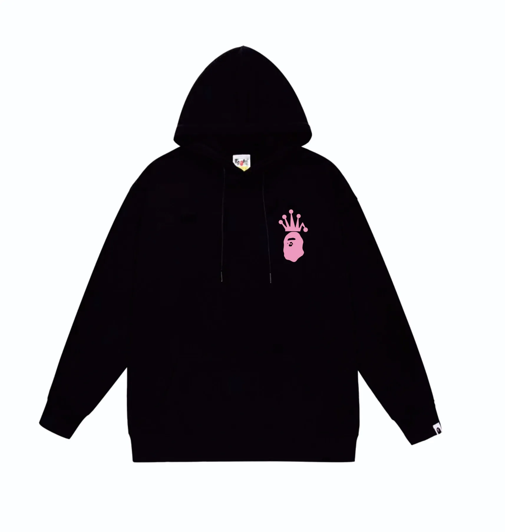 P160 model number SC808# terry 80 plus velvet 90 (top version) BAPE×STUSSY co-branded Stussy letter printed hooded sweatshirt. Made of 380g large terry (drop shoulder large version) fabric, soft texture and no pilling. Imported environmentally friendly printing glue. Bright and three-dimensional pattern. Quality💥Same style for men and women. The upper body is trendy. Color: black and white, white and black, gray and black, black and yellow, white and yellow, gray and yellow, black and red, white and red. Gray red Size: S M L XL XXL