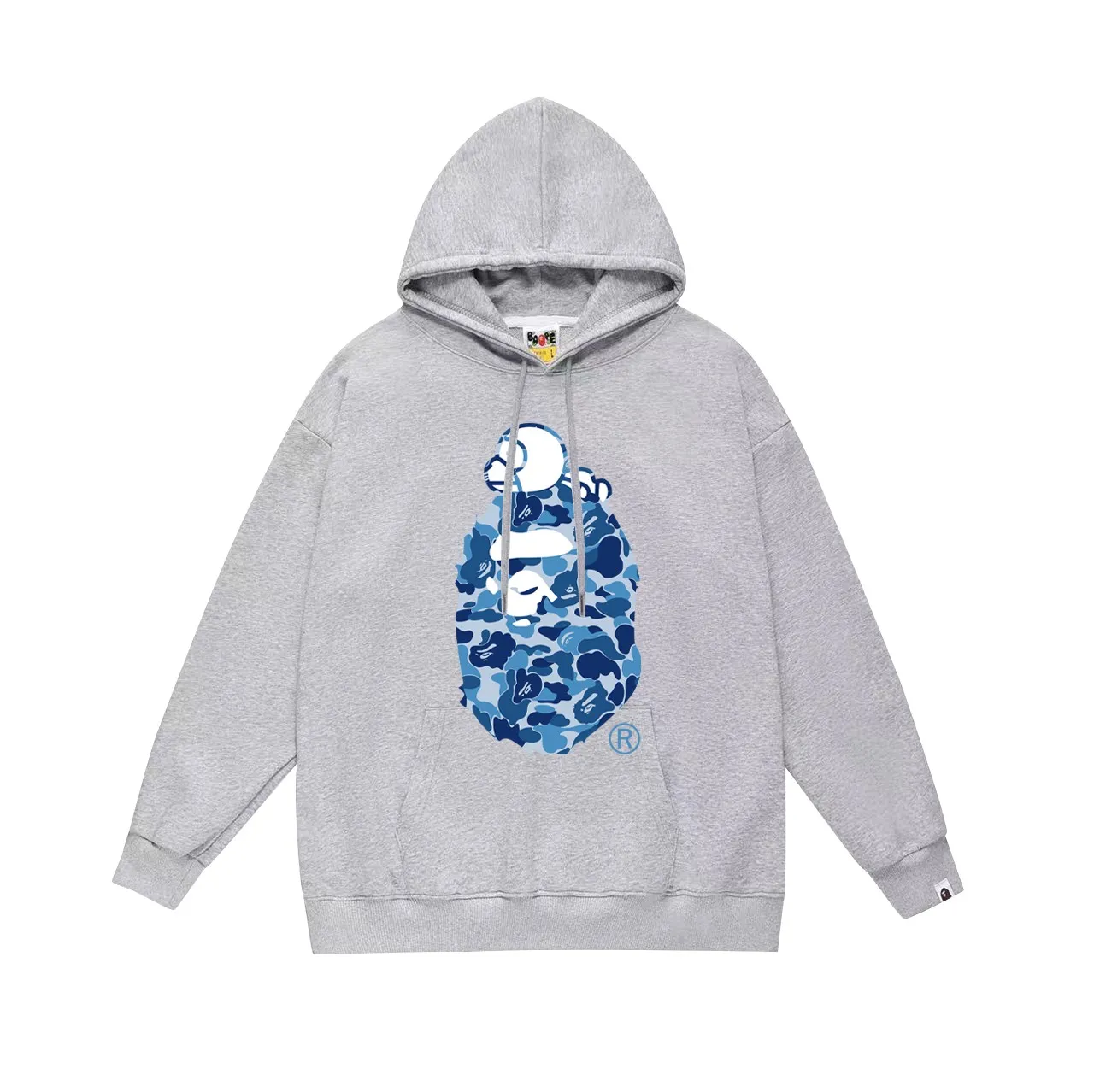 Model No. SC746# Terry p160 plus velvet 180💰 (top version) BAPE sleeping monkey ape head pattern hooded sweatshirt. Made of 380g large terry (drop shoulder large version) fabric, soft texture and no pilling. Imported environmentally friendly printing glue. The pattern is bright and three-dimensional. Quality💥Same style for men and women. The upper body is trendy. Color: black pink, white pink, gray pink, black blue, white blue, gray blue, black green, white green Gray green Size: S M L XL XXL