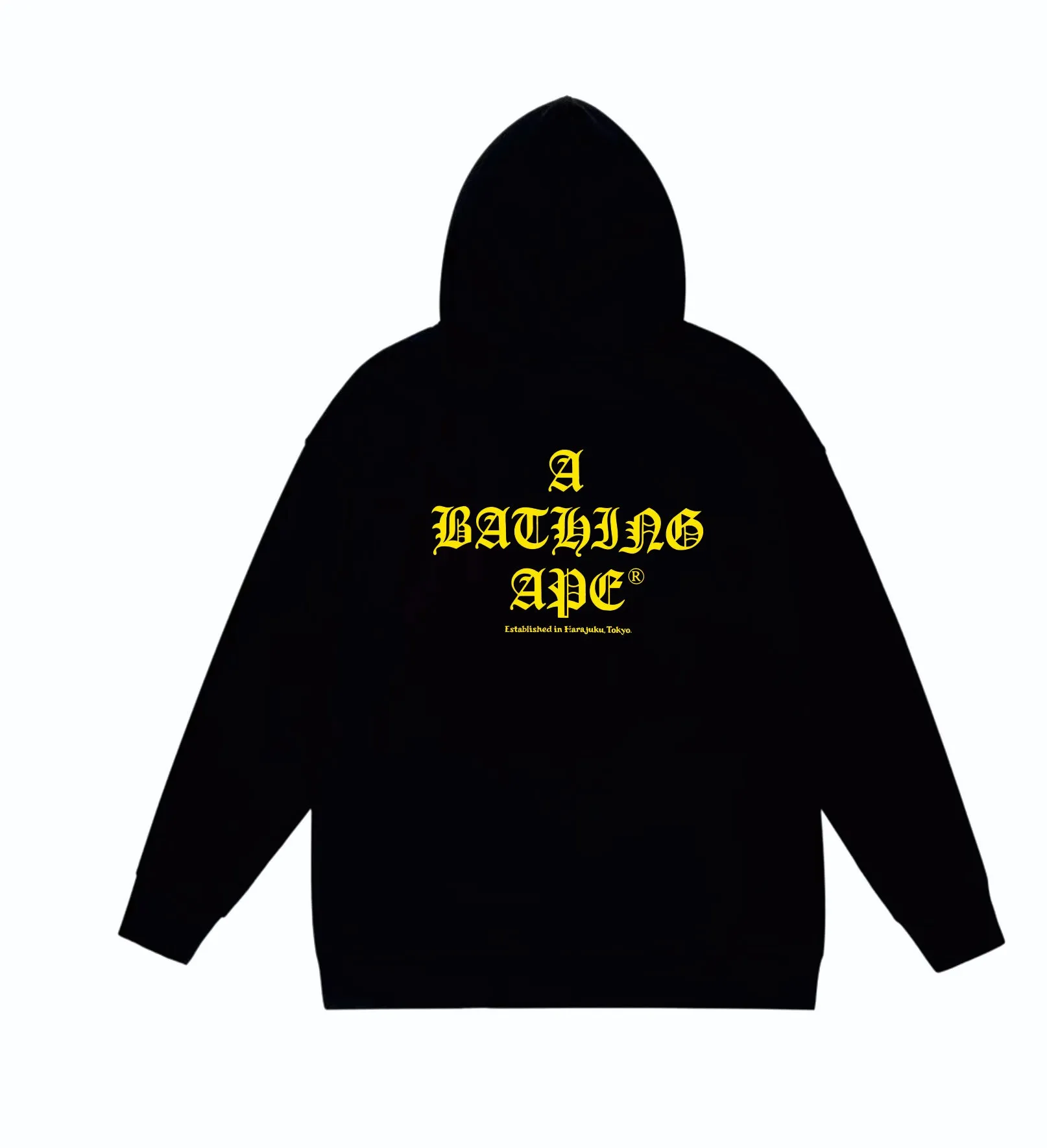 P160 model number SC850# terry 80 plus velvet 90 (top version) BAPE contrasting color ape head letter print hooded sweatshirt. Made of 380g large terry (drop shoulder large version) fabric. The texture is soft and non-pilling. Imported environmentally friendly printing glue. The pattern is bright and three-dimensional. Quality 💥Same style for men and women. The upper body is trendy. Color: black white gray Size: S M L XL XXL
