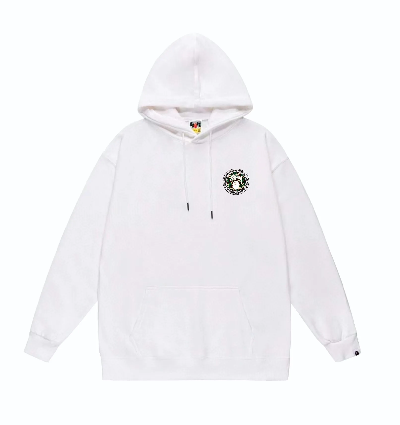 P160 model number SC819# terry 80 plus velvet 90 (top version) BAPE×STUSSY co-branded Stussy letter printed hooded sweatshirt Made of 380 grams of large terry (drop shoulder large version) fabric, soft texture and no pilling Imported environmentally friendly printing glue The pattern is bright and three-dimensional Quality 💥Same style for men and women The upper body is trendy Color: Black White Gray Size: S M L XL XXL