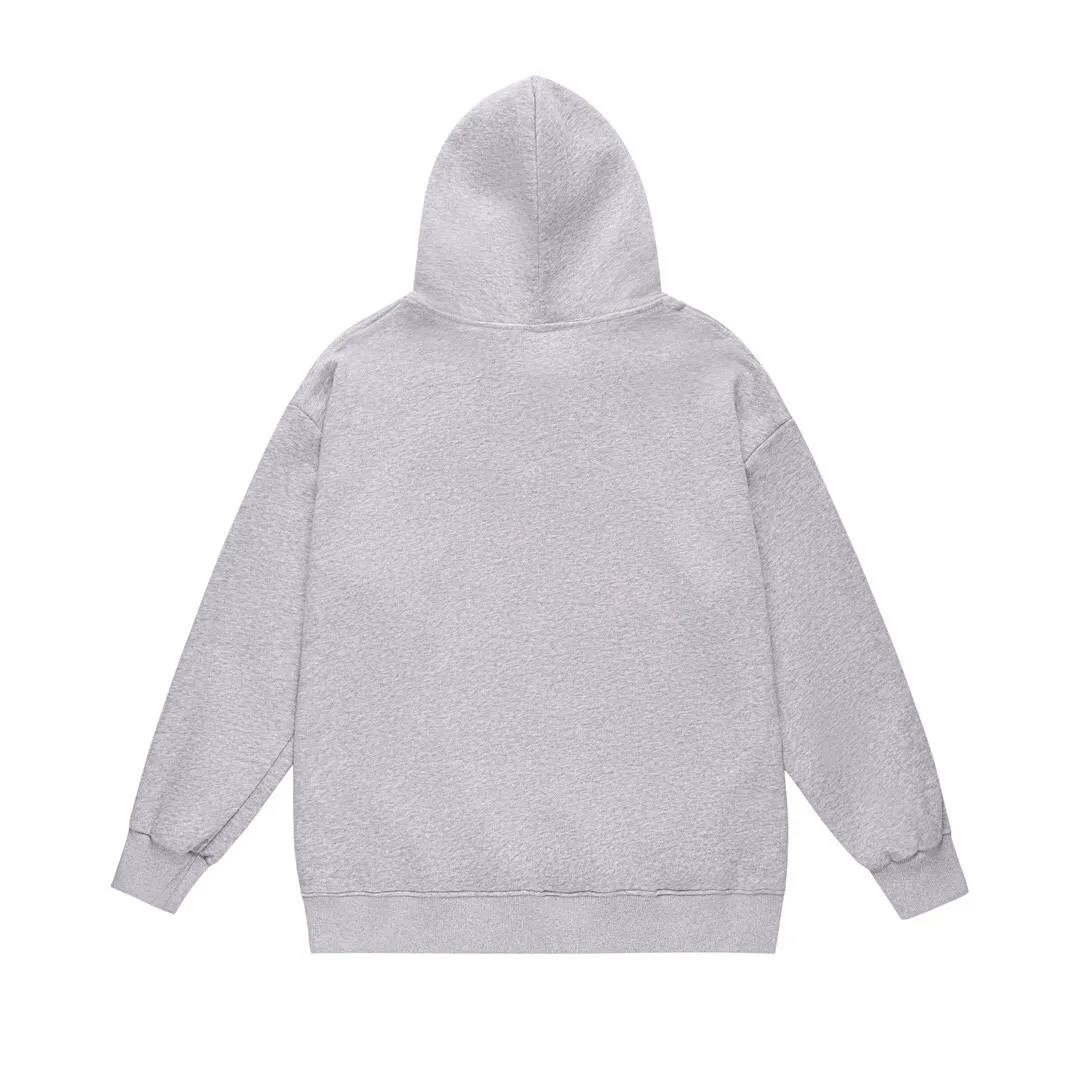 Model No. SC664# Terry p160 plus velvet p180💰 (top version) BAPE ape head ❓❓❓question mark print hooded sweatshirt Made of 380g large terry 430g silver fox velvet (drop shoulder large version) fabric. The texture is soft and non-pilling. Imported environmentally friendly printing glue. The pattern is bright and three-dimensional. Quality💥Same style for men and women. The upper body is trendy. Color: black white gray Size: S M L XL XXL