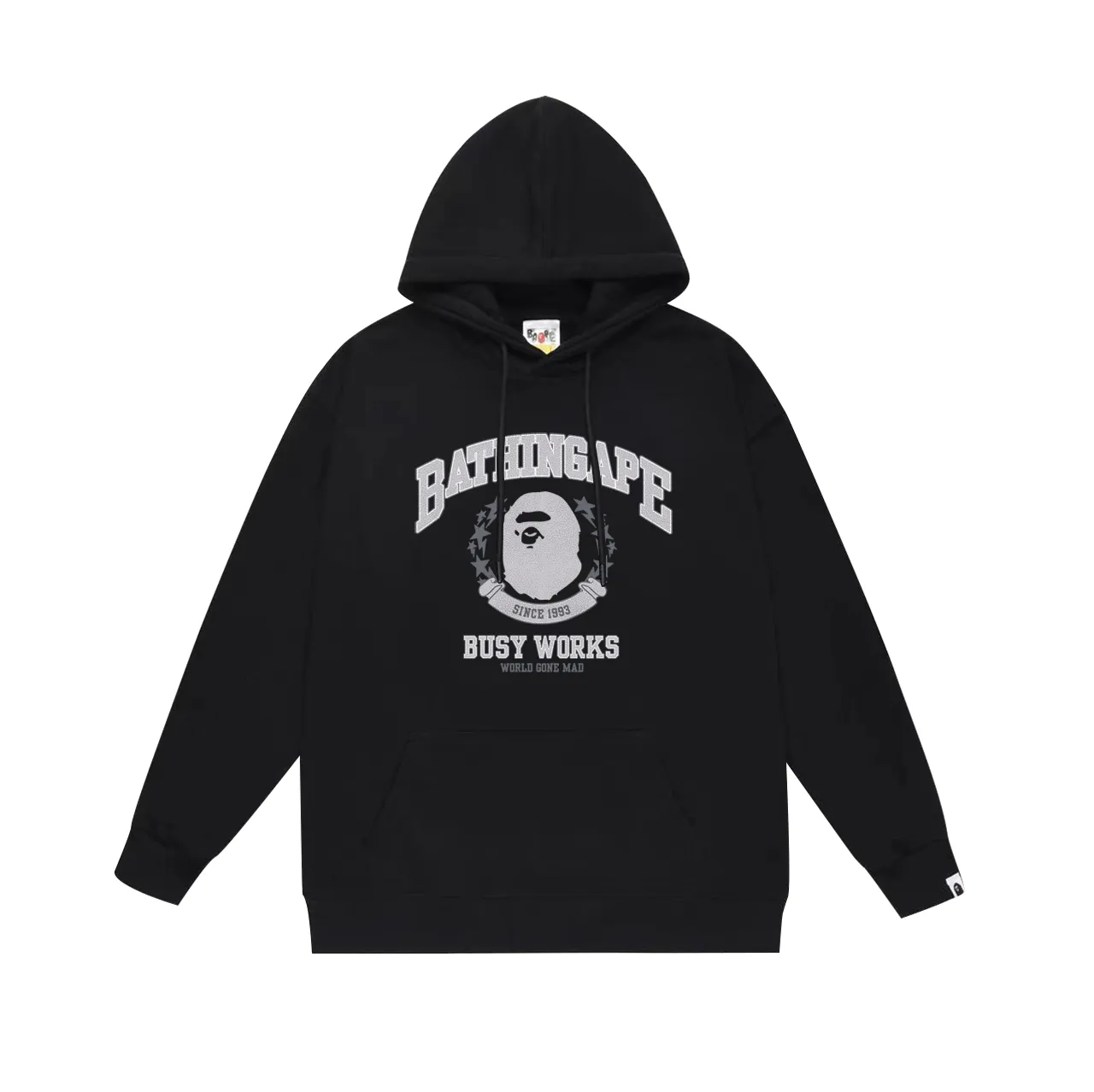 P160 model number SC769# terry 80 plus velvet 90 (top version) BAPE BATHING APE RELAXED camouflage ape print hooded sweatshirt Made of 380g large terry (drop shoulder large version) fabric, soft and non-pilling, imported environmentally friendly printing glue, bright and three-dimensional pattern, quality 💥Same style for men and women, the upper body is fashionable Color: black white gray Size: S M L XL XXL