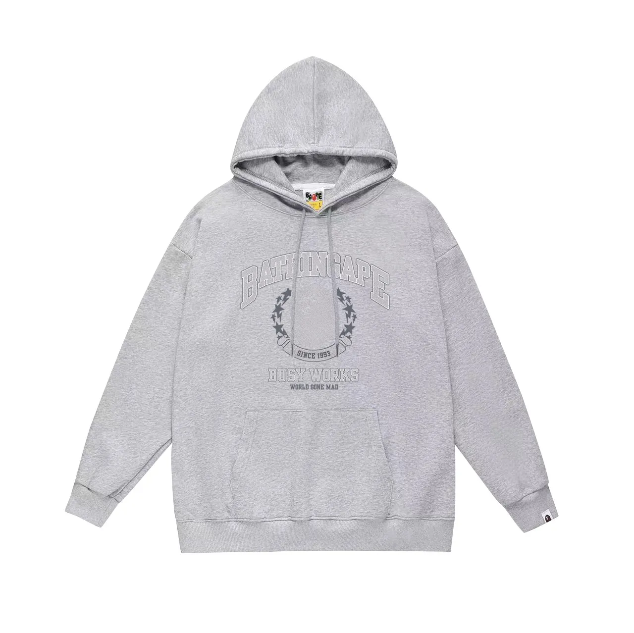 P160 model number SC769# terry 80 plus velvet 90 (top version) BAPE BATHING APE RELAXED camouflage ape print hooded sweatshirt Made of 380g large terry (drop shoulder large version) fabric, soft and non-pilling, imported environmentally friendly printing glue, bright and three-dimensional pattern, quality 💥Same style for men and women, the upper body is fashionable Color: black white gray Size: S M L XL XXL