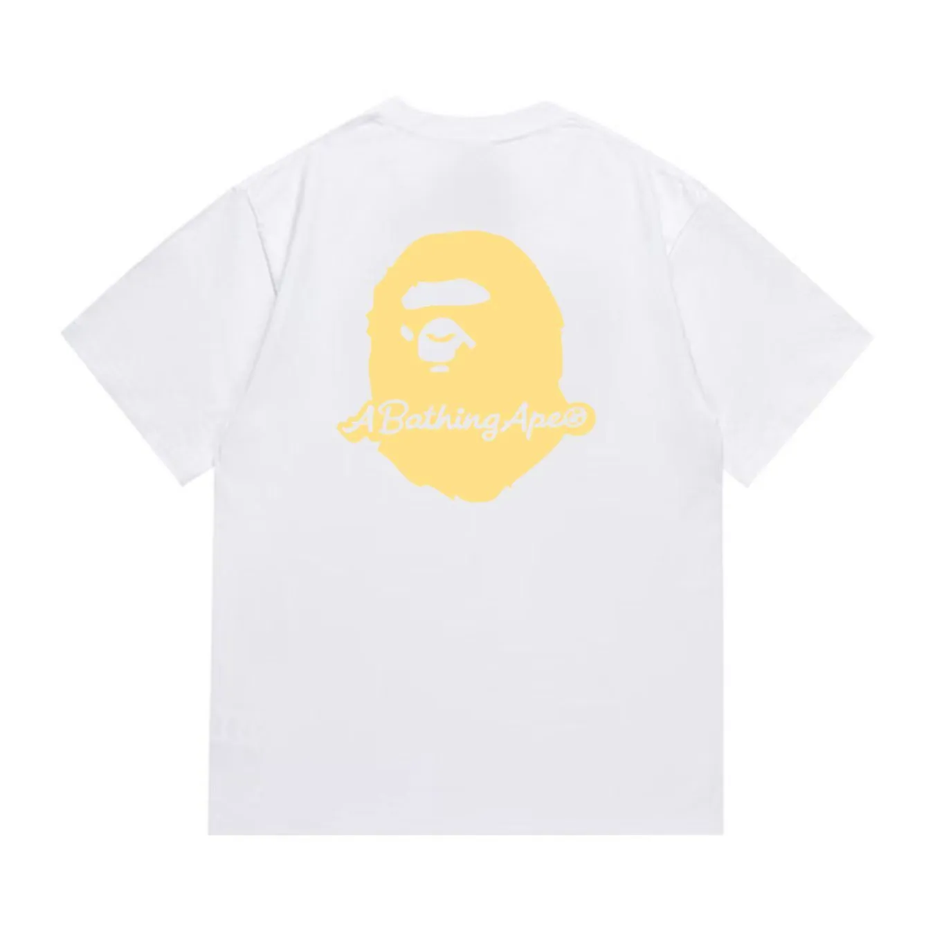 SC279#p110💰 (top version) BAPE uses 260 grams of high-quality high-weave pure cotton fabric, double yarn combed, soft and non-pilling texture, imported environmentally friendly printing glue, bright and three-dimensional pattern, quality 💥Same style for men and women, the upper body is trendy Color: Black White Size: S M L XL XXL