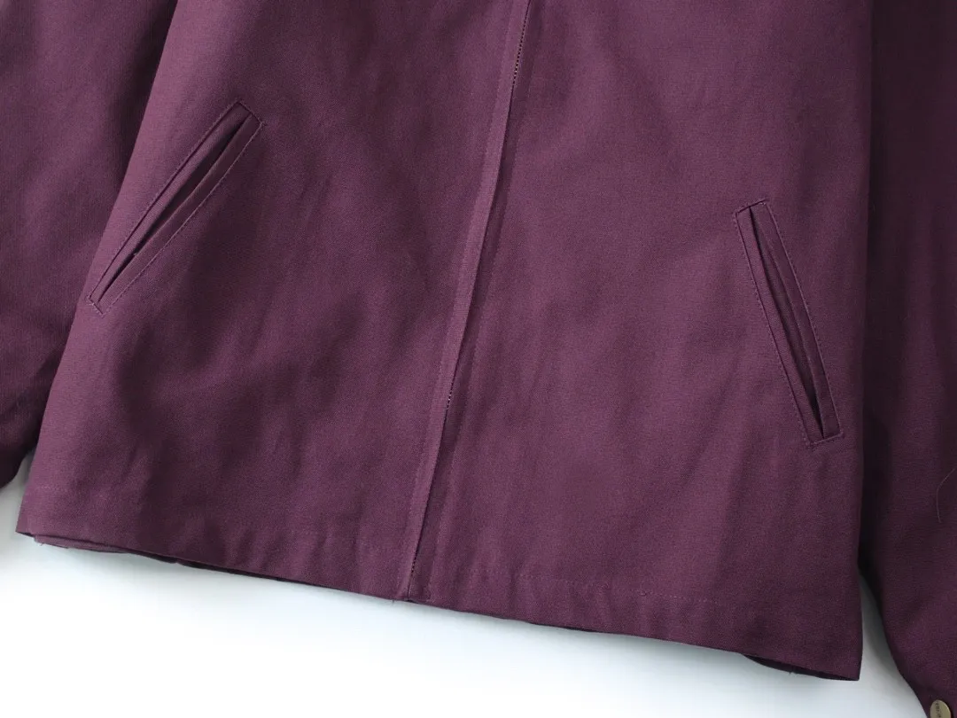 🅿️350 Carhartt Wip Carhartt classic Detroit zipper jacket couple casual workwear jacket 1️⃣The fabric is made of new environmentally friendly twill fabric. The light wash feels and the color will look better with time. It is a very high-quality fabric! 2️⃣The workmanship details are perfectly controlled, the classic logo is embroidered on the chest, the corduroy lapel highlights the unique style, the customized gold zipper, and the gold buttons all have logos that become more unique as they wear out with use! 3️⃣ Suitable for daily wear and can be worn in various styles. It is a very versatile jacket for men and women!  Color: black, yellow, purple Size: S, M, L, XL