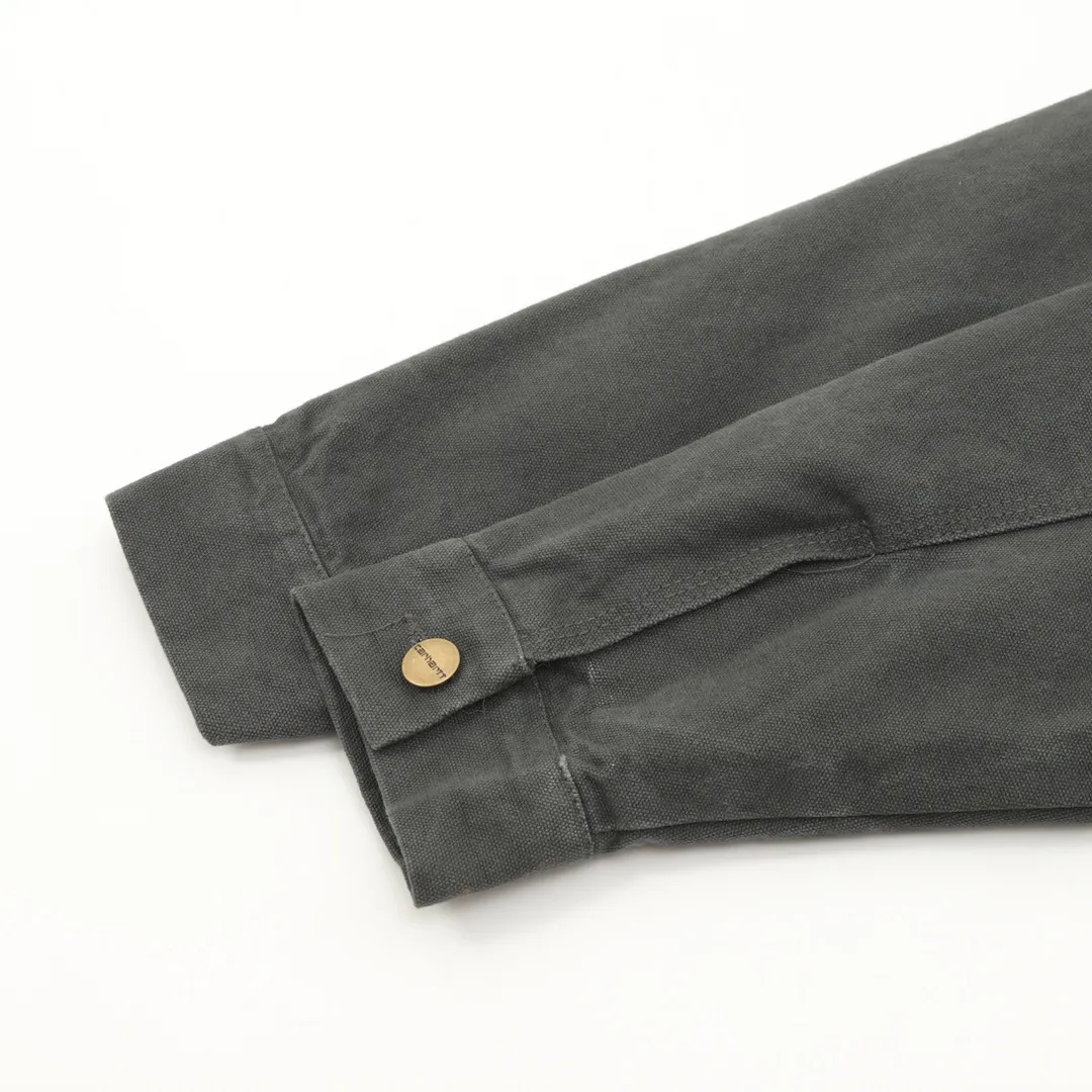 🅿️580 CARHART Workwear Jacket, Couple Style, Really Handsome, Great Color, Fabric Made of 340g High-Quality Pure Cotton Canvas, The Overall Condition Is Excellent After Washing, The Small Details Are Very Top-notch, It Is One of the Hottest Workwear Brands Recently, Its Classic Degree in the Hearts of Many American Workwear Players, Its Variety Is Indescribable, The Washed Smell Is Very Heavy, The Upper Body Is Very Wearable, SIZE: S-XL
