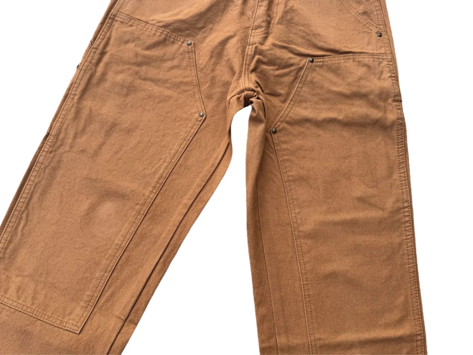 🅿️250 K020 Carhartt WIP Japanese style work style jeans with customized original logo buckle, YKK zipper fly, smooth and easy to pull! Many locations are reinforced with tacks, and the workmanship is solid! The overall tailoring adopts three-dimensional structure tailoring! Ergonomically designed, more flexible when wearing! The cut is streamlined and streamlined, allowing you to move flexibly with your body! Integrates functionality, beauty and durability! Suitable for business, travel, leisure and many other occasions! Straight version Color: Khaki Size: S-XXL (28 30 32 34 36)