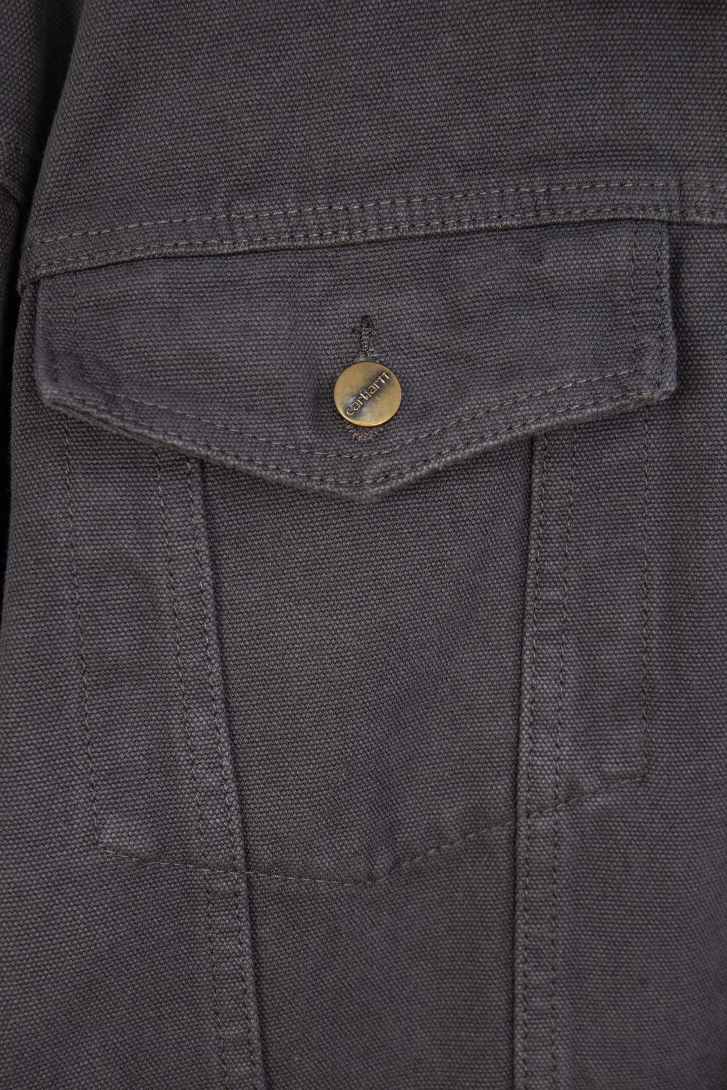🅿️330 Style number: M223 Autonomous CARHARTT retro distressed heavy-duty washed Carhartt Vintage 90S-J10 Detroit trucker jacket three-color heavy-duty jacket without original label (replacement series) The fabric is made of 400 grams of high-quality pure cotton canvas. The weight of the clothes is 1.5Kg - the body effect is invincible - platform private. The overall color has been washed and aged to the best, and the various small details of damage are very good! Very rare inner felt, warm and comfortable, very handsome, real Boxy short and wide version! Color: Black Gray Size: S-XL