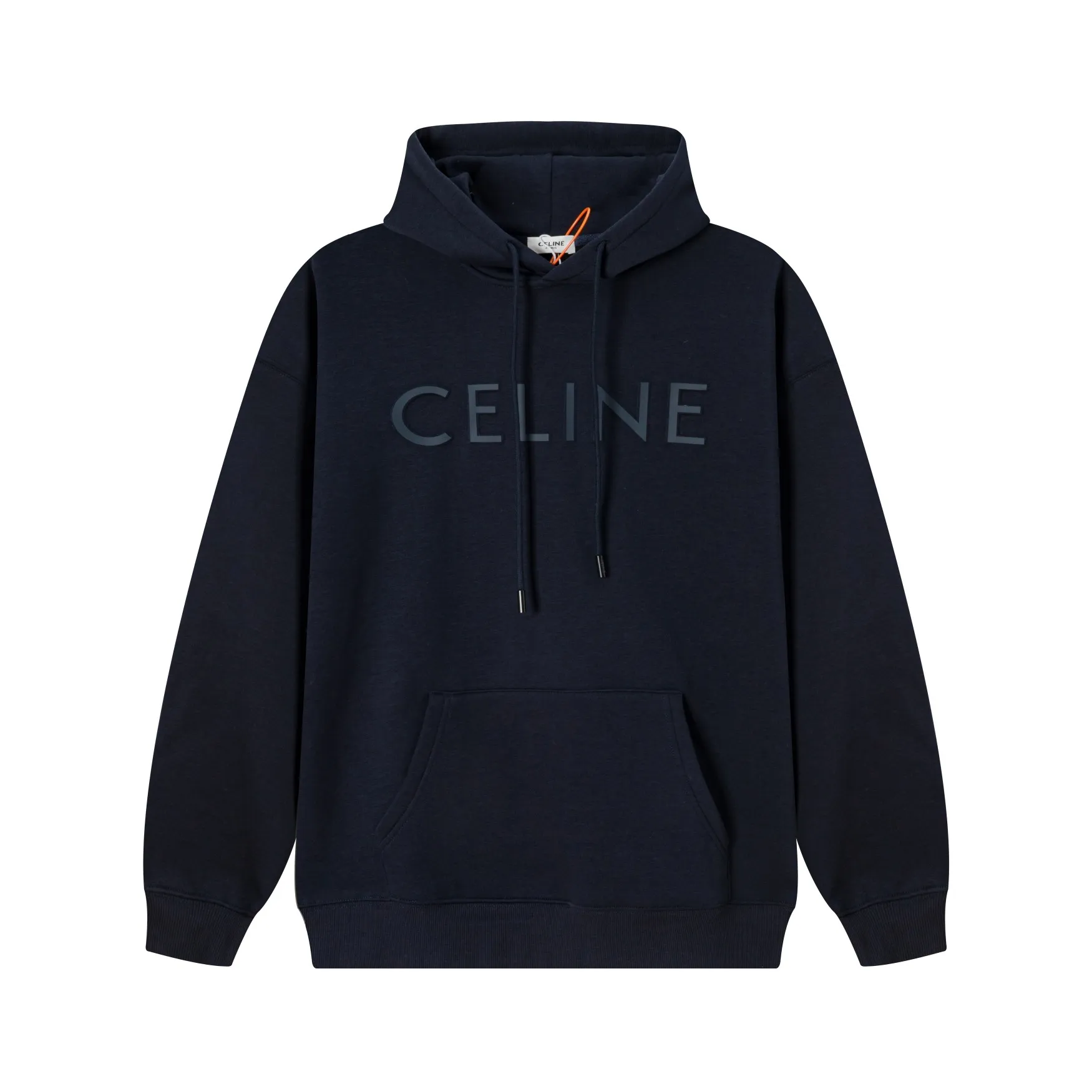 🅿️340 CELINE autumn and winter velvet hooded sweatshirt. The fabric is comfortable and soft. Composite Austrian velvet, fine workmanship. It also brings the trend of special craftsmanship, custom dyeing, complete with three standards. Non-market ordinary version. Compare at will. Quality is absolutely guaranteed. Color: black, white, navy blue. Size: S M L XL [Style No. A3331]