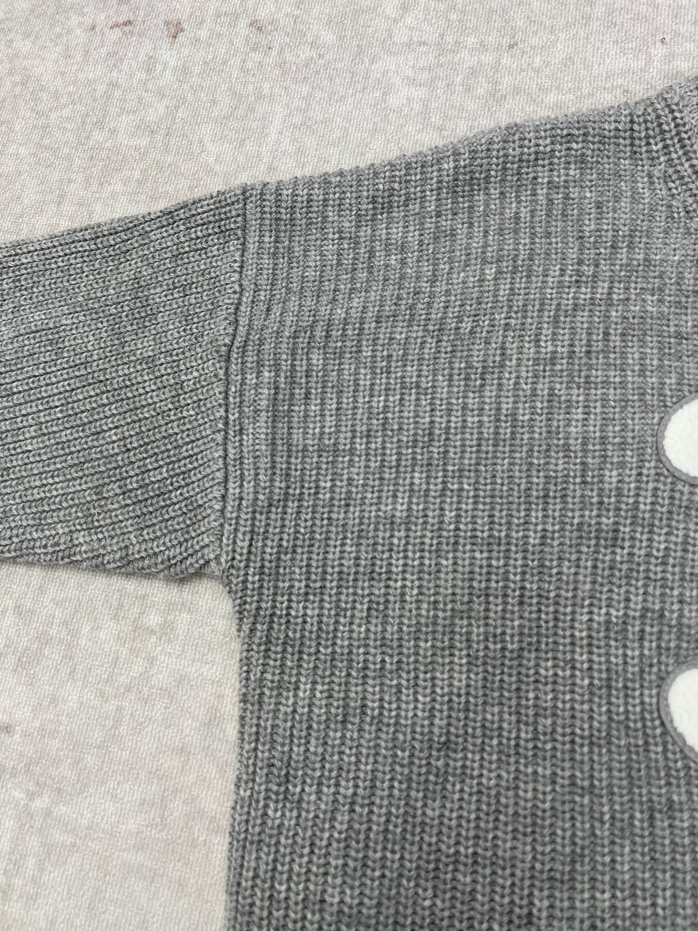 🅿️550 Celine 25ss new round neck pullover 100% wool TRIOMPHE patch loose fit round neck long sleeves dropped shoulders with ribbed trim Size: S.M.L.