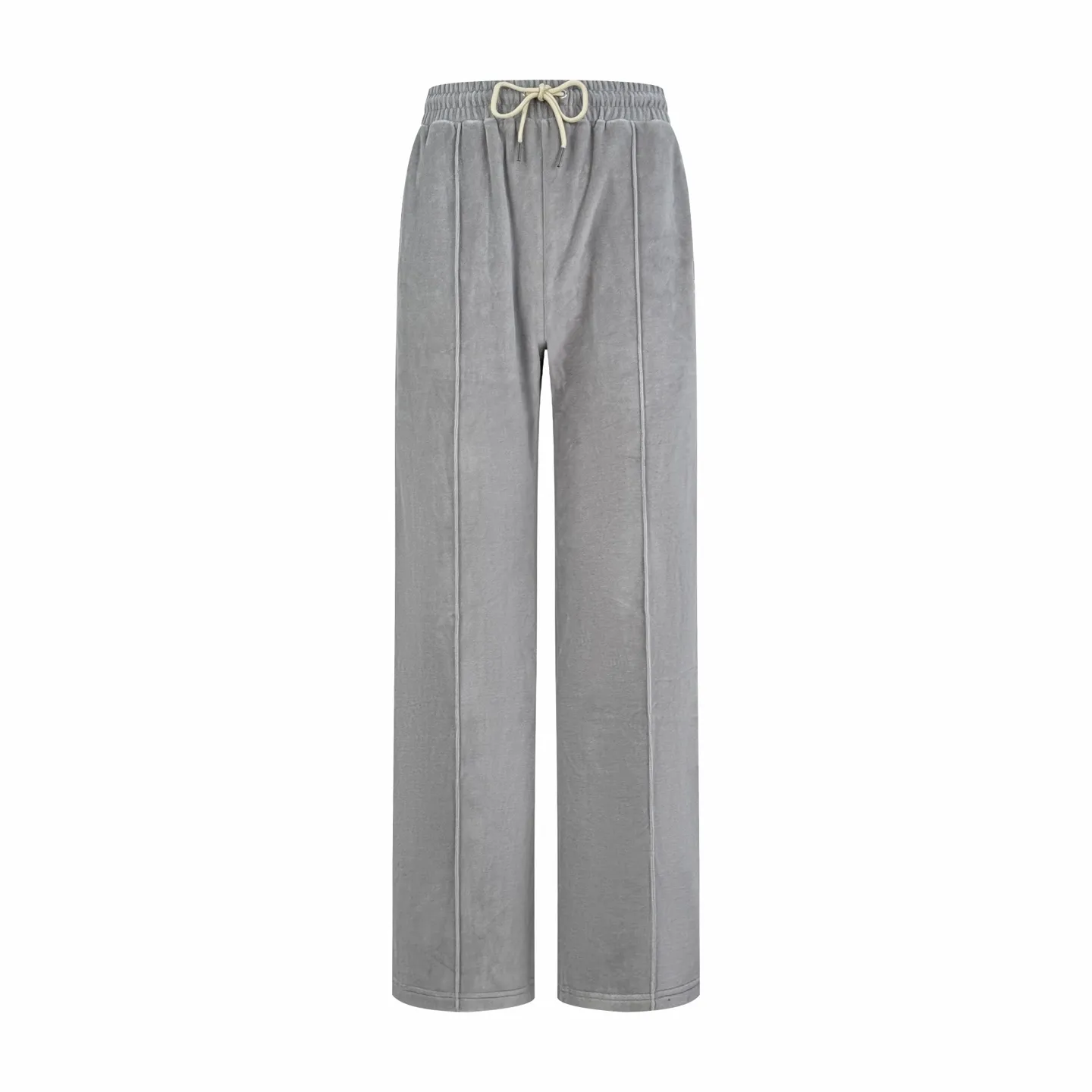🅿️430 [Exclusive supply] Celine Arc de Triomphe embroidered suede trousers. The original purchase was RMB 10,500. The fabric is made of custom-made cloud-soft twin velvet matte cotton sateen. It has a soft and waxy touch and is as close to the skin as a cloud. It is mainly based on taupe blue. It is low-key and rich in content. The iconic CELINE Arc de Triomphe embroidery is revived on the gray mist suede surface. It is fully recognizable. The contrasting ribbons on both sides are sublimated to enhance the tension of the color. The visual impact between movement and movement. The lazy lines of the straight draped version are both rigid and soft. Taking it apart is a style item. Wearing it together is the atmosphere aesthetics. Complete the ultimate interpretation of relaxed and high-end. The suit is worry-free to wear, using imported machine embroidery technology. Use advanced computer control system and precise mechanical components to realize the Arc de Triomphe embroidery operation. High precision. The lines are smooth and delicate, and the fabrics have been washed. Better texture. Not easy to deform, not easy to shrink, not easy to fade. Maintain long-lasting beauty. Size:S-M-L-XL