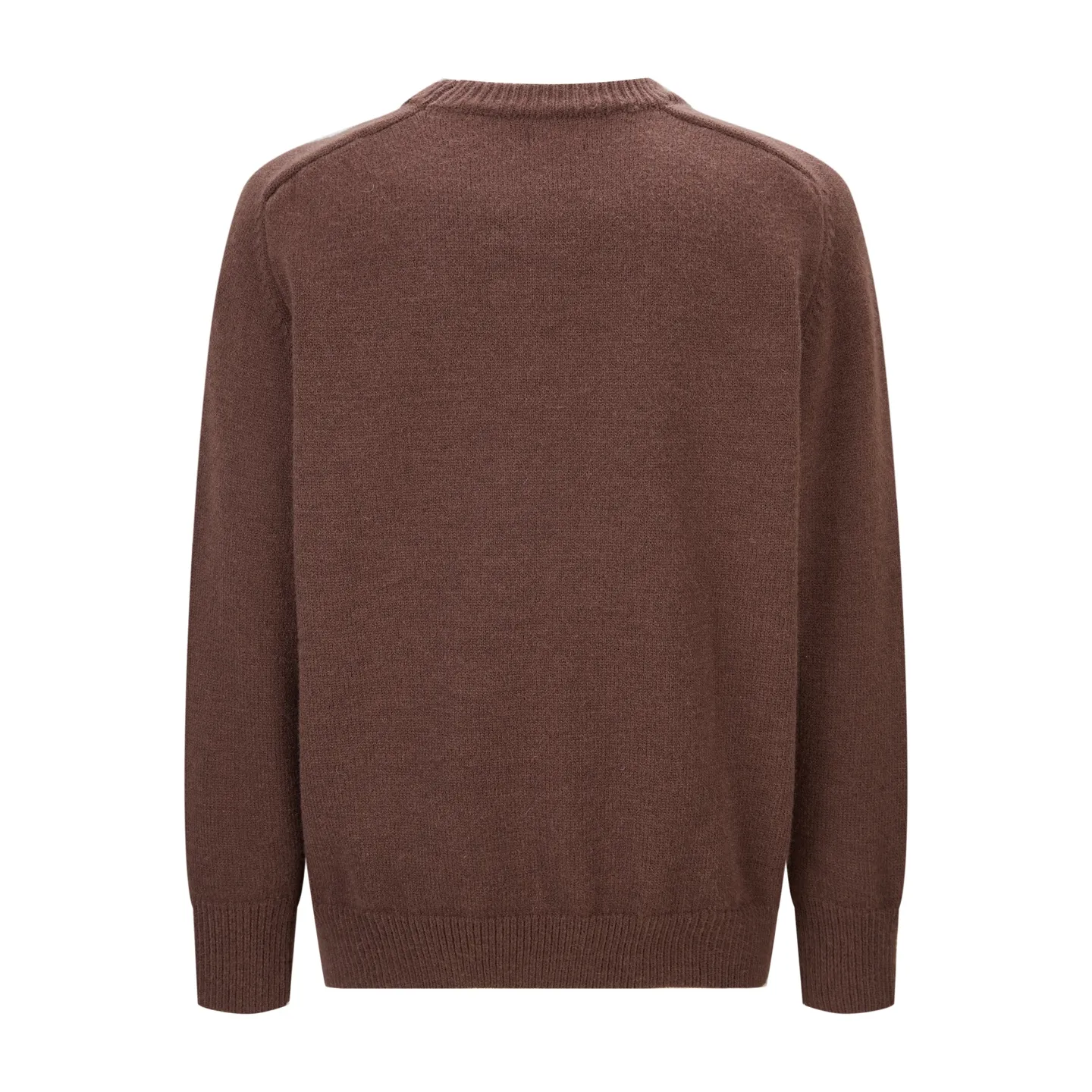 🅿️370 [Exclusive supply] Celine Arc de Triomphe embroidered logo sweater (brown). The original version was purchased and developed for 9,900. The fabric is made of 35% wool, 15% cashmere, and 50% cotton yarn. This fabric is soft and has a three-dimensional shape that won't change shape after being worn for a long time. The embroidery uses 3D three-dimensional embroidery, and the chest is embellished with the Arc de Triomphe embroidered logo. This style is machine-knitted with 7 needles, and the high-density thick stitching ensures warmth. Later process: washing and color fixation - fixed version - wool impurities. Size:S-M-L-XL