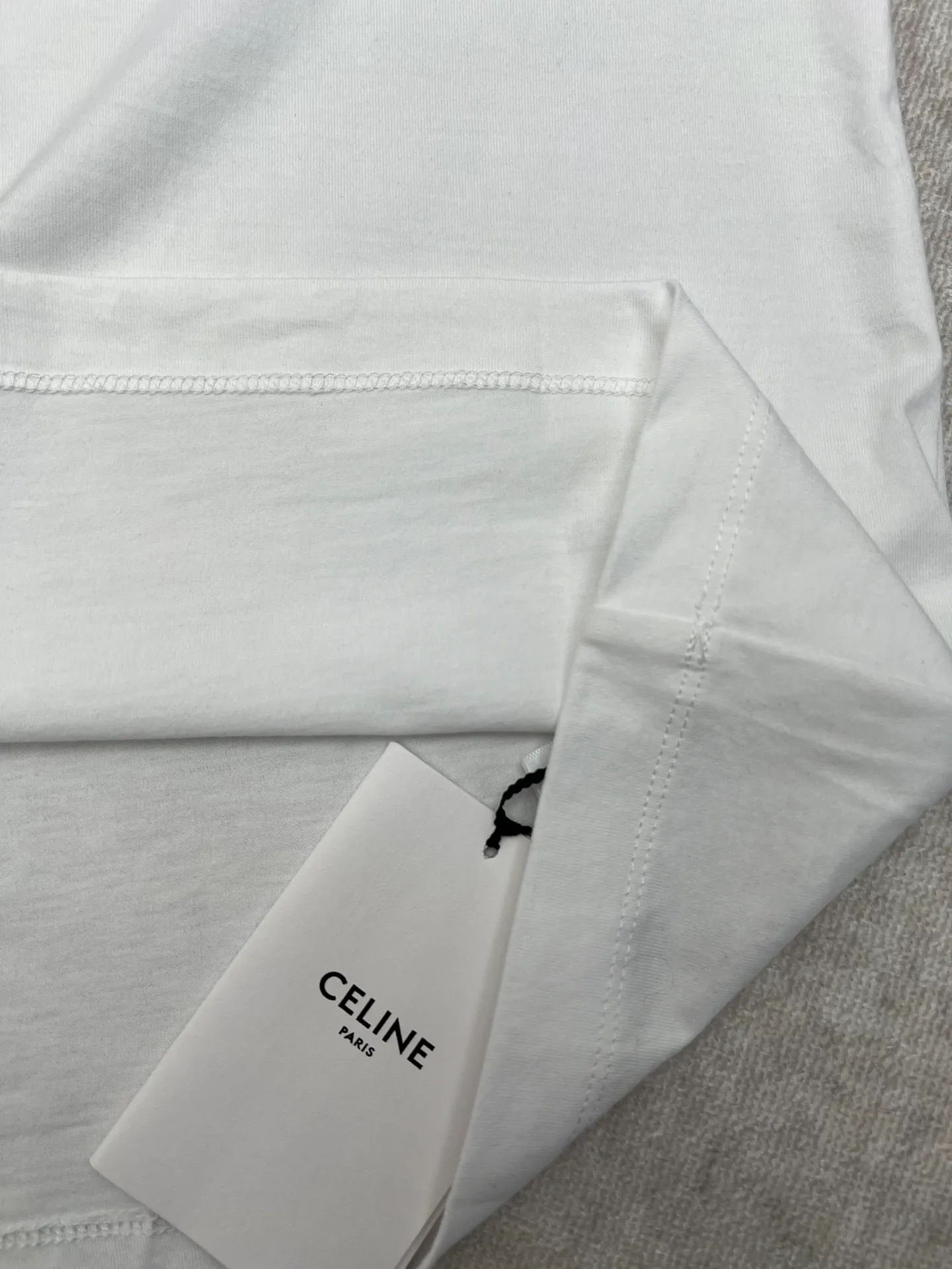 🅿️280 Celine 25ss new TRIOMPHE cotton jersey T-shirt high version code number: S.M.L.