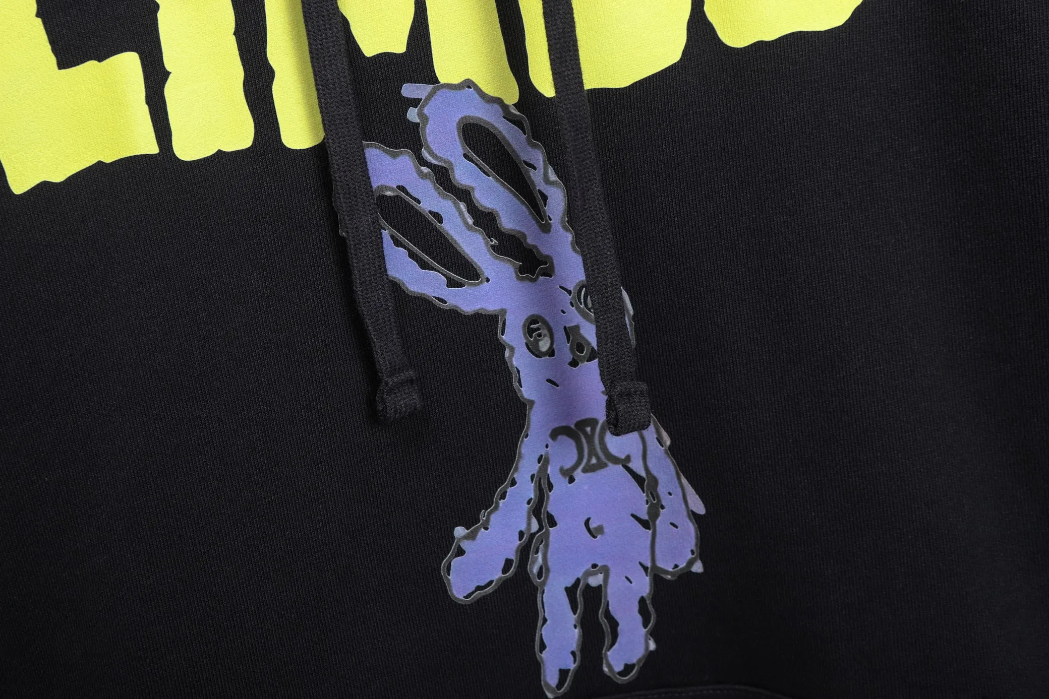 🅿️320 High quality Celine's new hooded sweatshirt, model number B10 Heavy industry graffiti printed letter hooded sweatshirt, added with cartoon elements, custom-made cotton material, mercerized, comfortable and skin-friendly. Following the reactive printing process, contrasting printing technique, exquisite pattern integration, full of ready-to-wear style. Hooded drawstring design, color, black and white, size s-xl