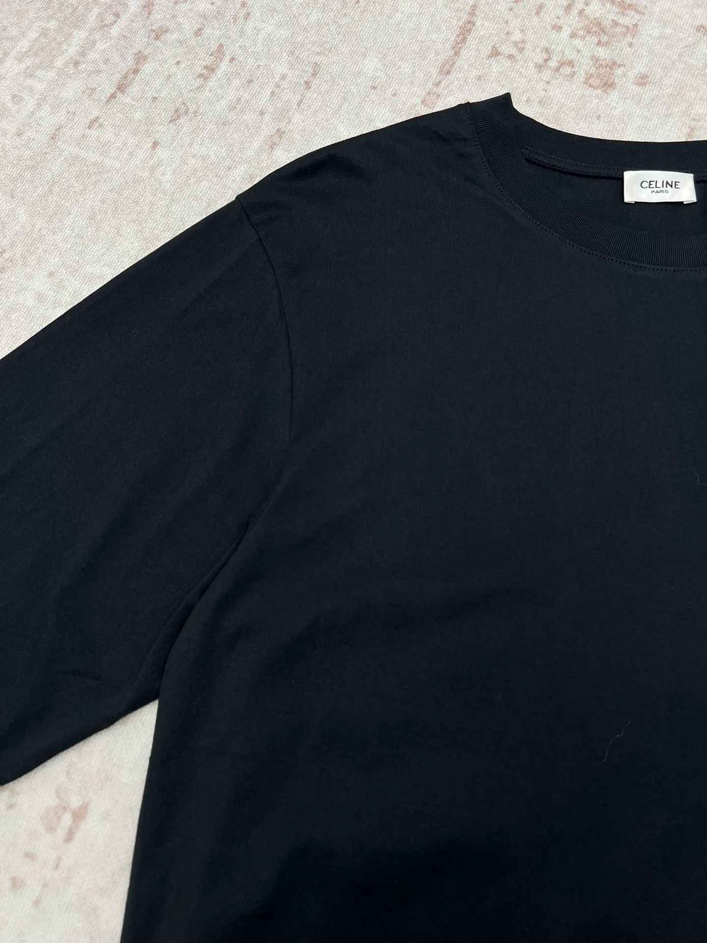 🅿️280 Celine 25ss new TRIOMPHE cotton jersey T-shirt high version code number: S.M.L.XL.
