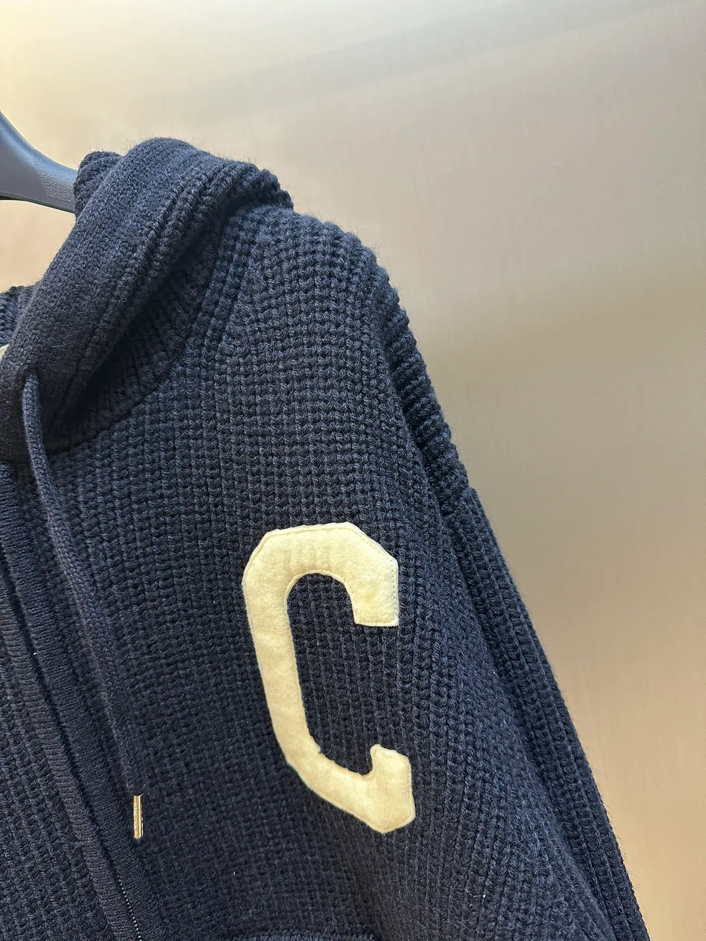 🅿️880 Celine bubble cotton Zhangzi woolen zipper jacket size: xs s m l