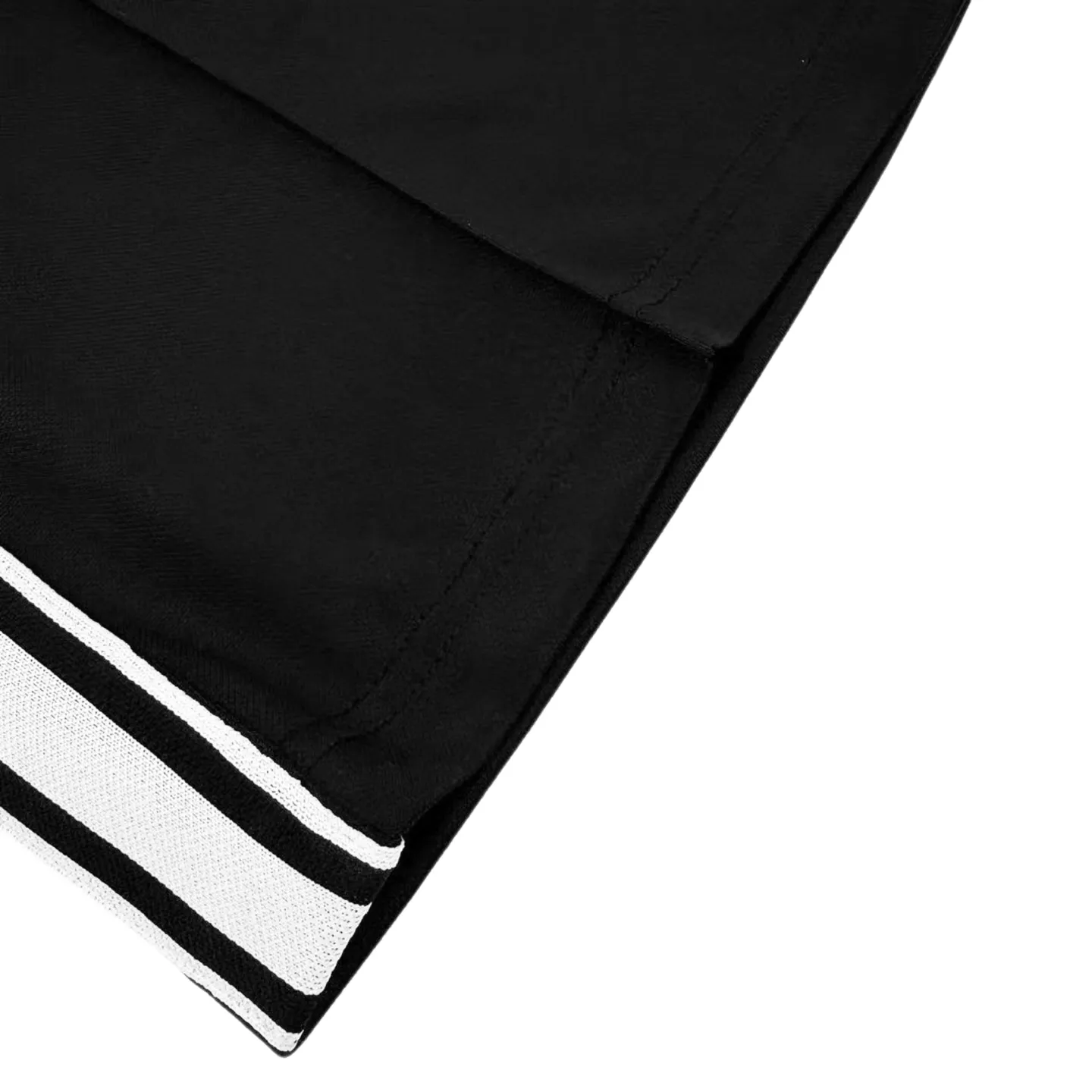 🅿️430 [Exclusive supply] Celine Arc de Triomphe embroidered webbing trousers. Original purchase and development of 9,300. The fabric is made of customized recycled condensation double-sided silk. Silky and delicate, as if caressing the early morning dew. Comfortable and close to the skin. The softness of off-white and the depth of black collide to form a strong visual impact. The contrasting string webbing on the side gives a unique sense of line. The iconic CELINE Arc de Triomphe embroidery is embellishment and is highly recognizable. Outlined with smooth straight lines, from the waist to the trouser legs in one go, interpreting the profound connotation of French elegance. A rare wear product, using imported machine embroidery technology. Using advanced computer control systems and precision mechanical components to realize the Arc de Triomphe embroidery operation with high precision. The lines are smooth and delicate, and the pure hand-made seamless webbing edge blending process uses special hand stitching to sew from the inside of the webbing and trouser legs. Hidden routing and fine stitching. The webbing is perfectly integrated with the trouser legs, presenting a simple and smooth appearance. The fabrics are washed and have a better hand feel. It is not easy to deform, shrink or fade, and maintains long-term beauty. Size:S/M/L/XL