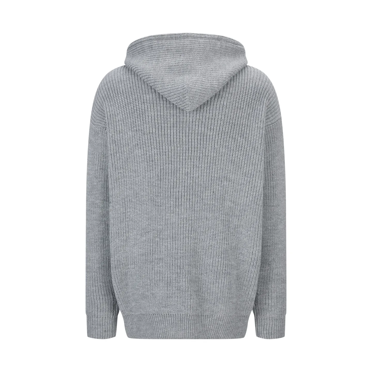 🅿️500 [Original quality] CELINE Celine embroidered logo knitted hoodie Fabric: Made of 55 merino wool yarn and cotton yarn. The finished product woven from this fabric has a three-dimensional shape, a soft hand feel, and no binding on the upper body.  Accessories: The hat rope tail clip adopts electroplating engraving process to restore the brand logo.  Craftsmanship: The embroidery uses towel embroidery technology and cashmere yarn to restore the original 1:1 details.  Process: Garment washing removes impurities on the wool surface - adding hand feel - fixing the pattern.  TRIOMPHE embroidered loose fit hood with adjustable drawstring, metal hoop engraved with CELINE PARIS 1 kangaroo pocket ribbed trim Accessories: Customized 1:1 washed logo Accessories: Customized 1:1 rope tail clip Craftsmanship: Customized 1:1 towel embroidery Size: S-M-L-XL Color: Gray