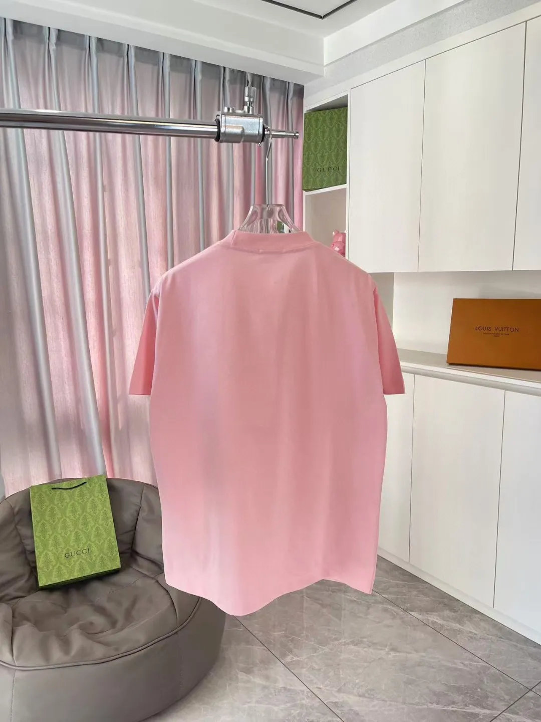 🅿️170 Celine 2025 summer new style personalized letter logo printing customized fabric 300g short-sleeved T-shirt for men and women size: S M L XL XXL five sizes color: black white pink sky blue