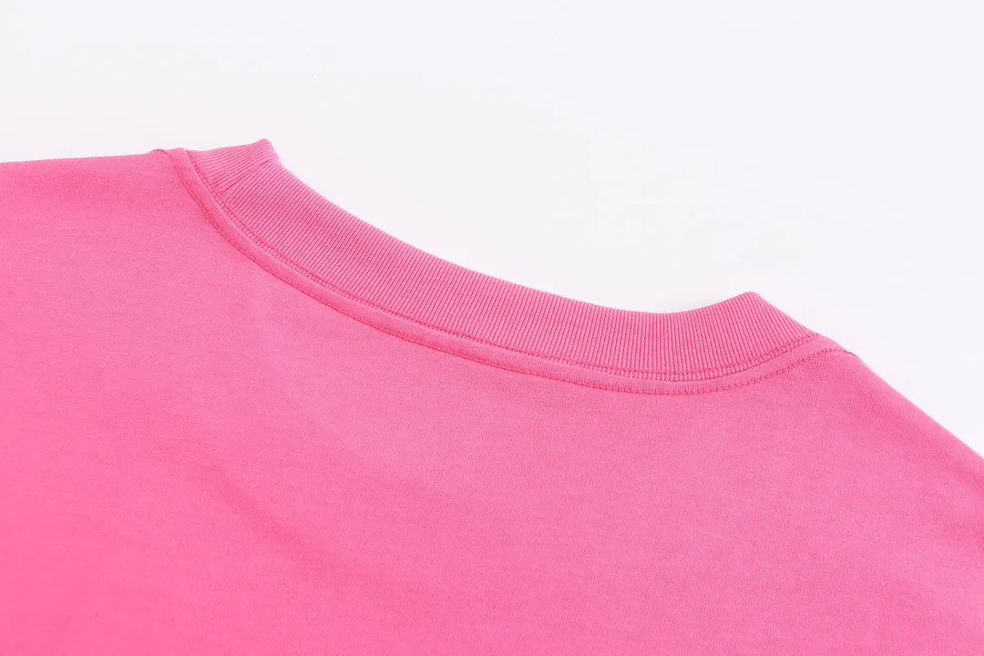 🅿️180 (profit from cooperation) High-end quality CHANEL 2025Fall Spring and Summer Series Double C short-sleeved T-shirt Different from ordinary printing Custom-woven 270G32 double yarn pure cotton fabric Loose version Same style for men and women Size: S M L XL XXL