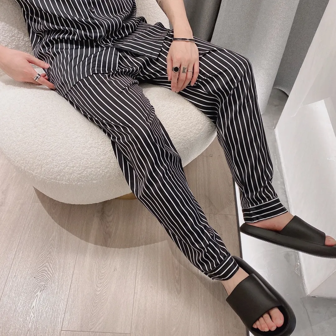 🅿️360 Chanel home wear, high-end Korean silk fabric, skin-friendly, soft and comfortable Size: M～XXXL