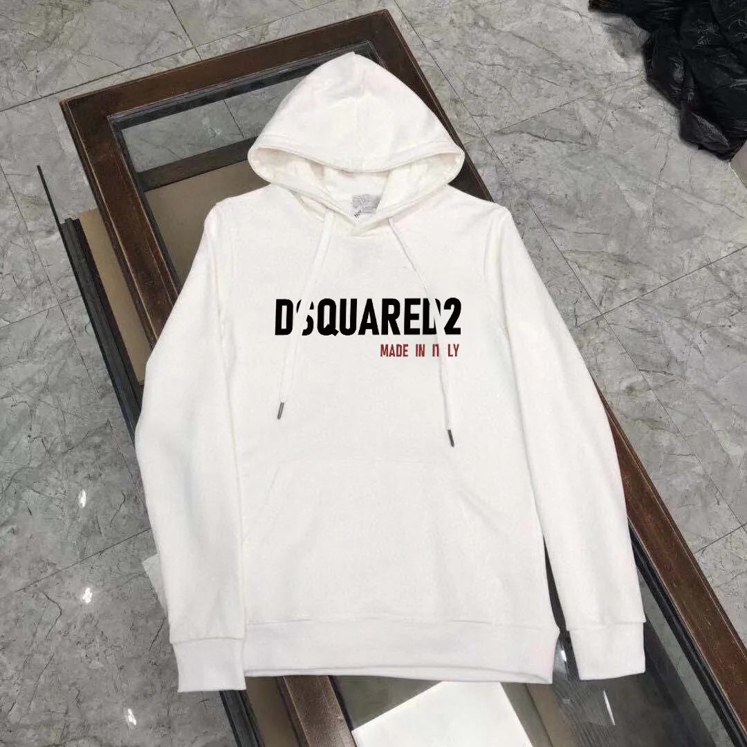 P220 💰 Brand [DSQ2 2nd Power] (Good news for fat people) 2025ss spring latest long-sleeved hooded sweatshirt, available simultaneously on the official website. Refreshing and breathable. Made of top Tencel Roman. Comfortable and soft. 3D three-dimensional clarity. Super fashion sense. Great gift for your own use. Size: M-5XL (can wear up to 220 pounds)