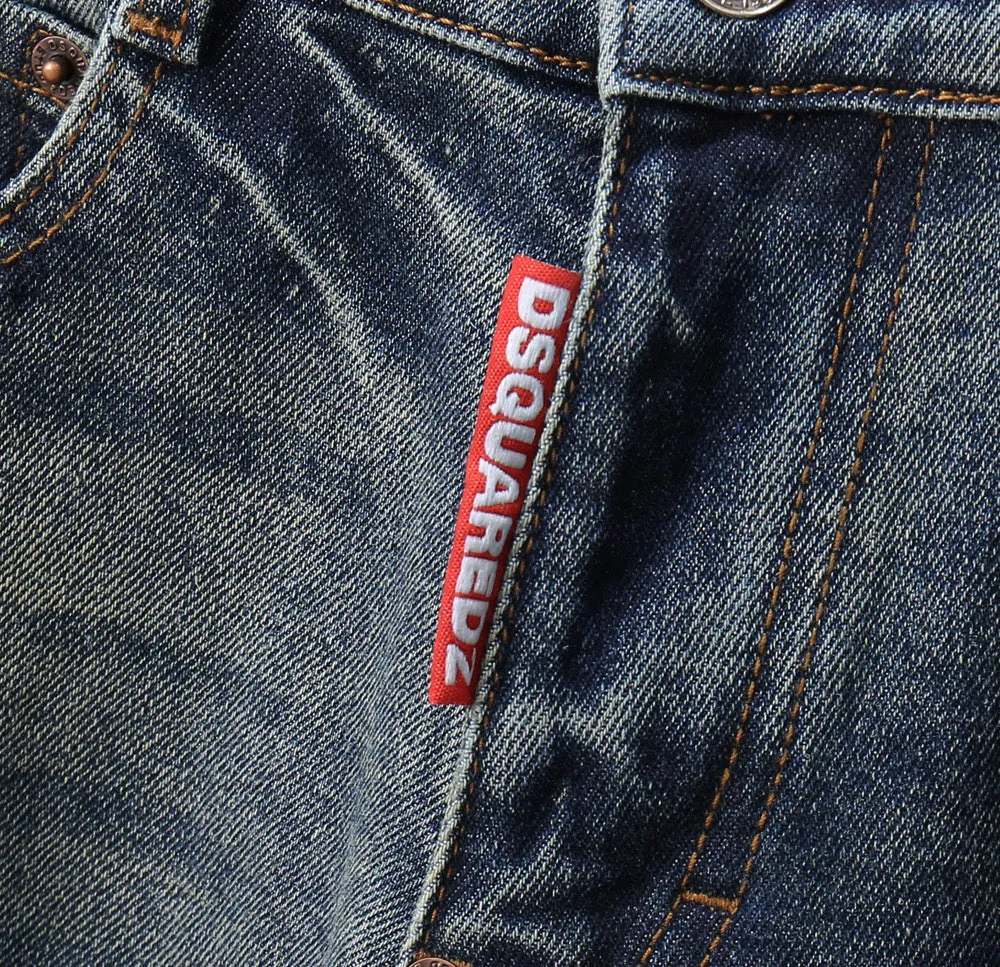 P230 2025 autumn and winter new jeans, straight slim version D2818#