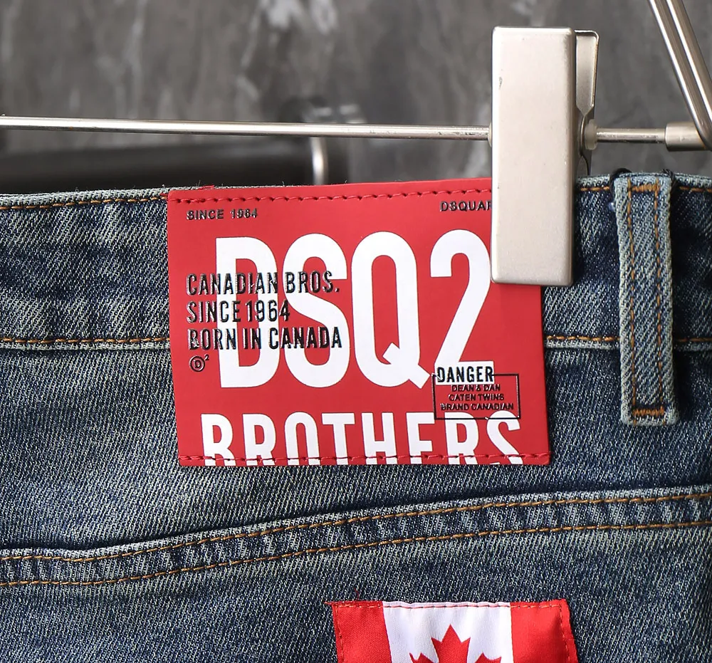 P230 2025 autumn and winter new jeans, straight slim version D2818#