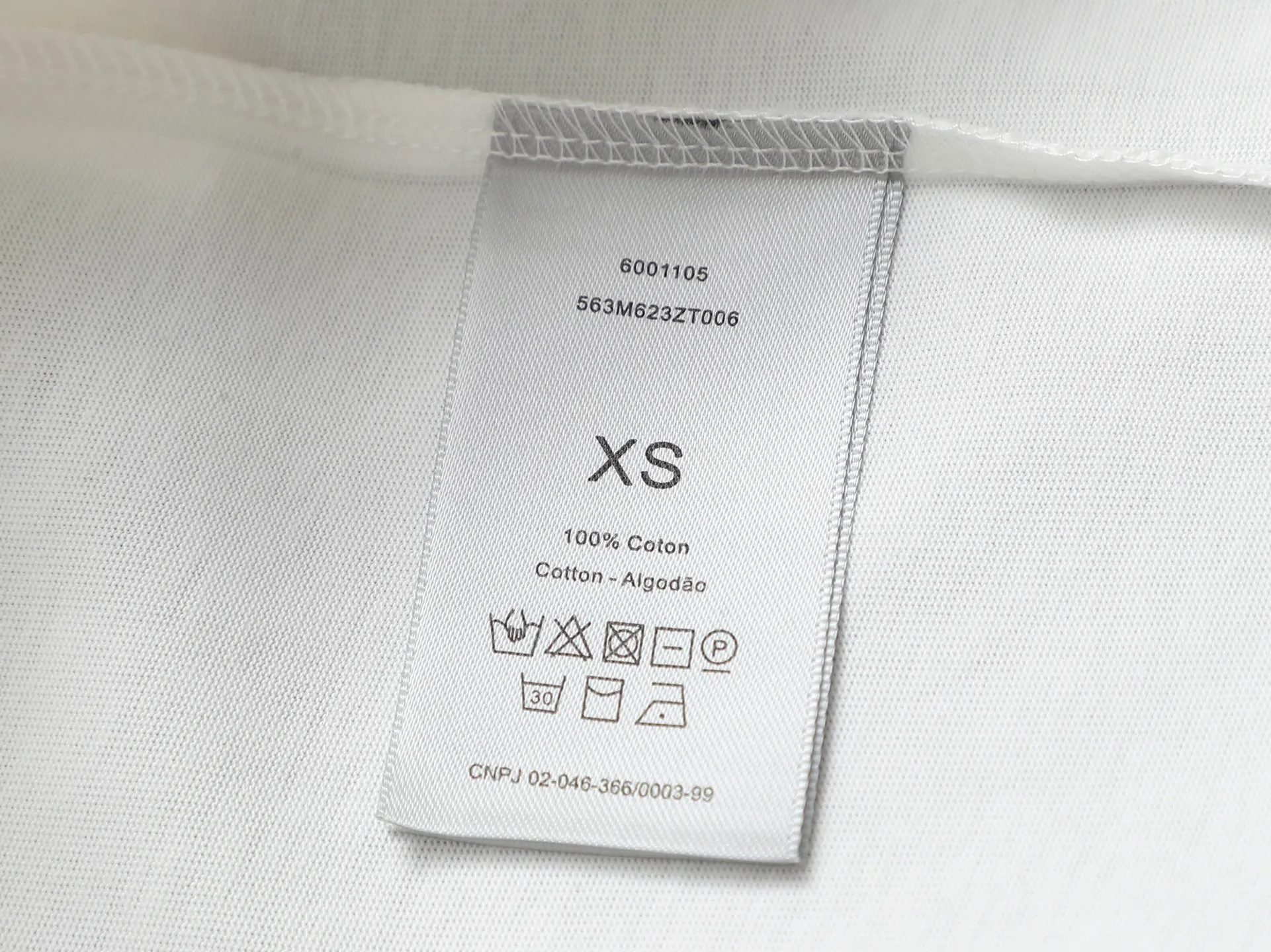 🅿️170 Dior 260g round neck short-sleeved T-shirt, simple towel color block embroidered small label LOGO light luxury design, official synchronization, high version, high quality, fashionable personality, versatile trend, pure original quality, original fabric, tag, collar label, washed wheat, three labels complete, color: black, white, size: XS-L