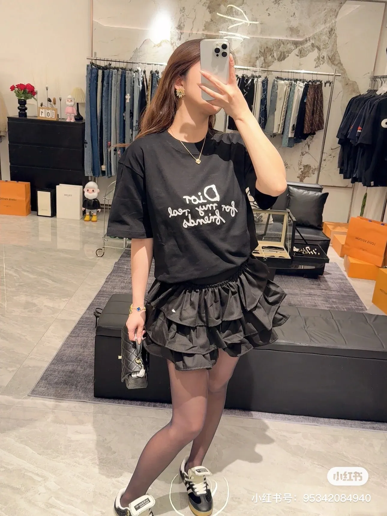 🅿️138 M238#Dior•🇫🇷25ss new linen cotton thin round neck short-sleeved T-shirt ✅✅✅Ready stock Focus on quality Feel free to compare Size: S M L Color: White Black