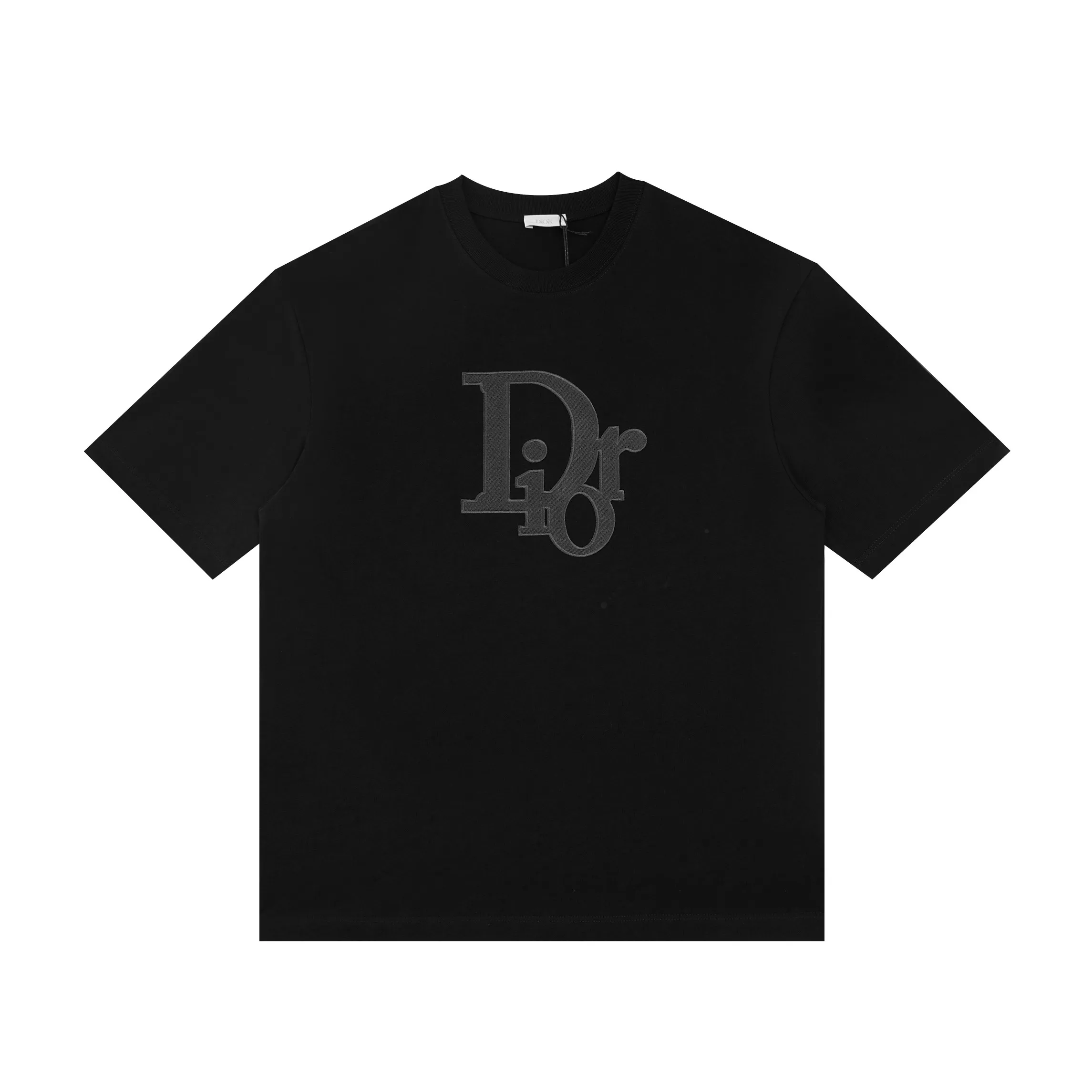 🅿️146 Style: 2026 new DIOR short-sleeved T-shirt Material: High version 300g double yarn combed cotton Size: S～XL Color: Black Style number: F3017